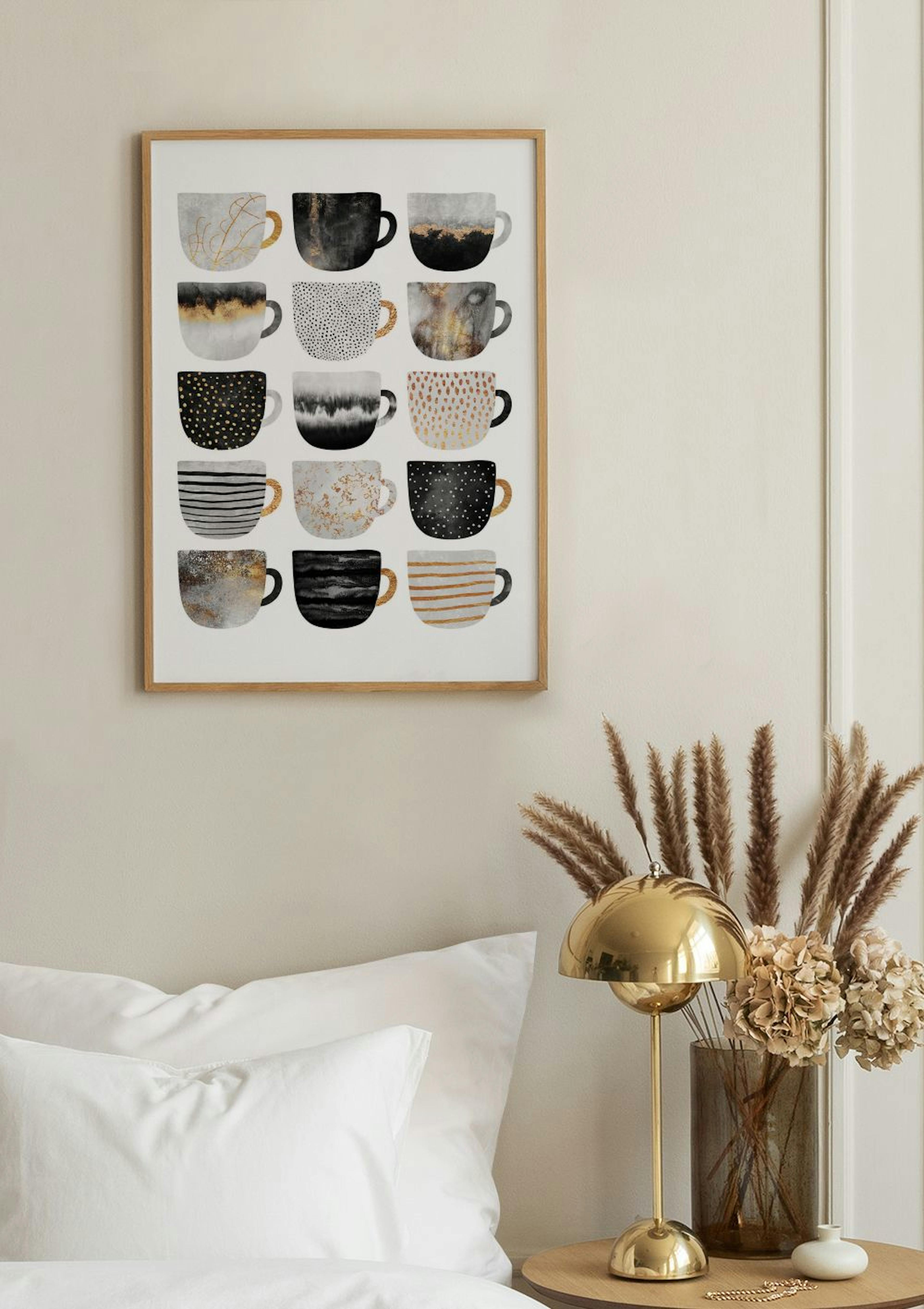 Elisabeth Fredriksson - Coffee Cups Poster thumbnail