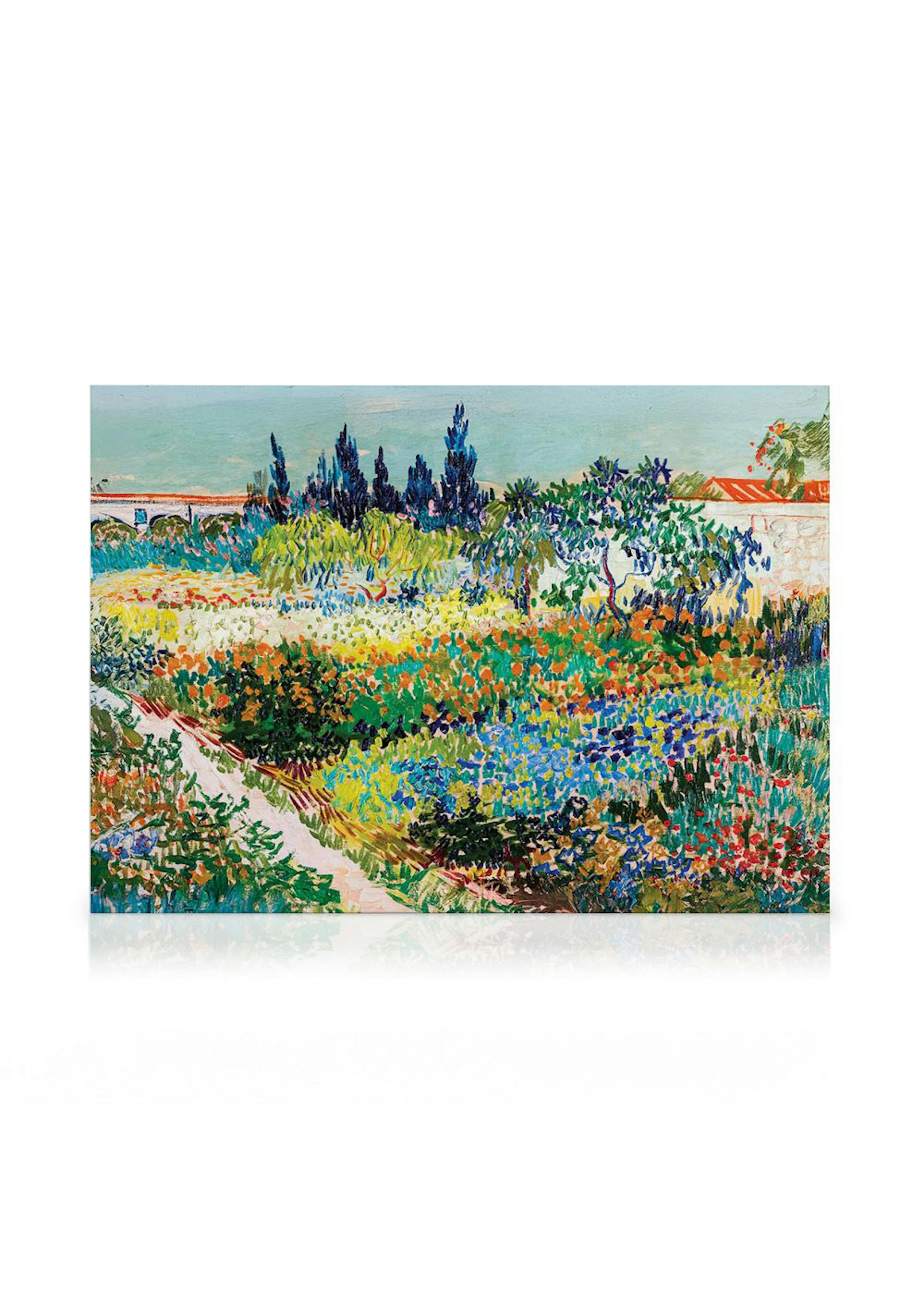 Van Gogh - Giardino ad Arles Paesaggio Stampe su Tela 0