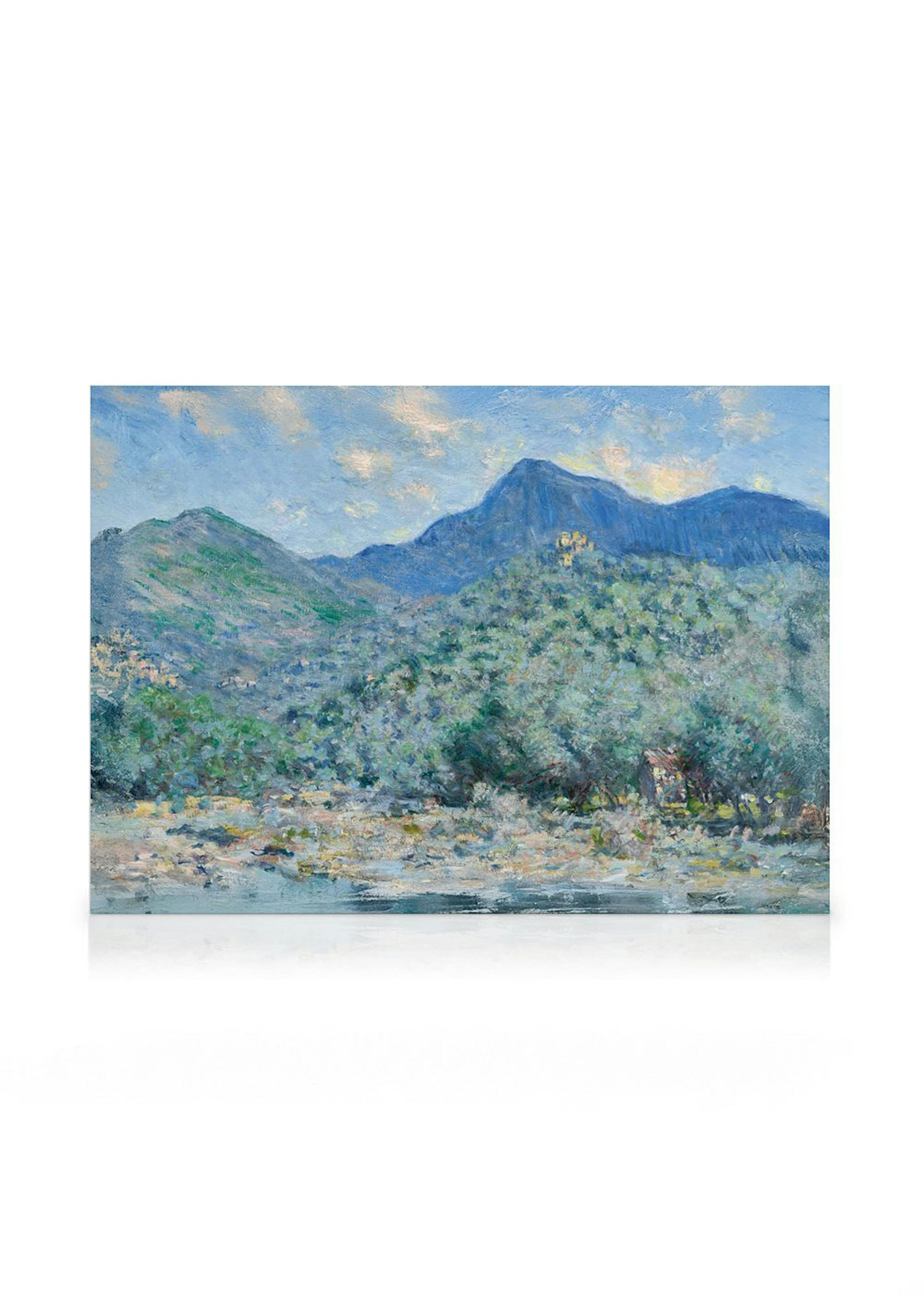 Monet - Valle Buona, Near Bordighera Landscape Stampe su tela 0