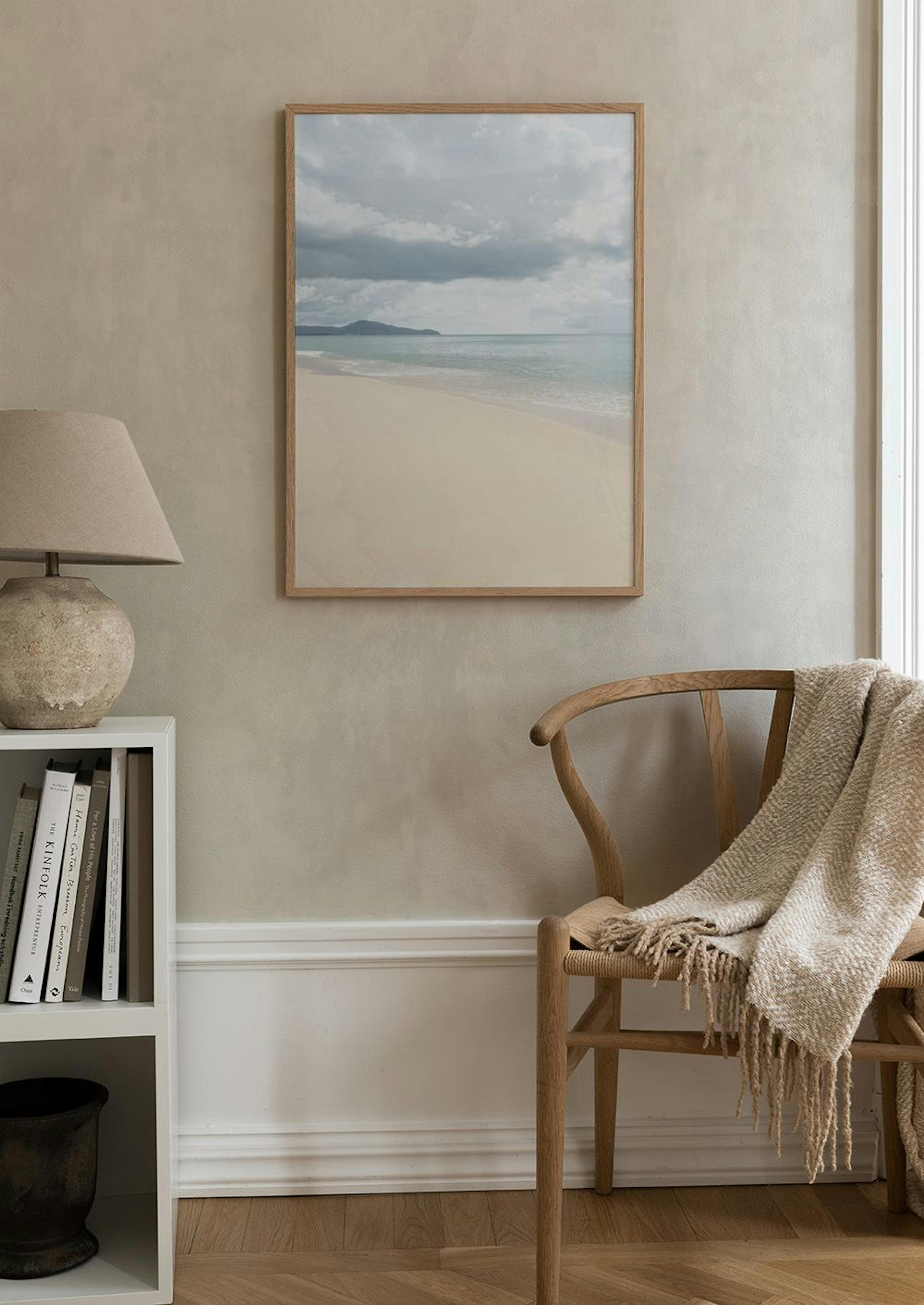Plage de Sable Blanc No1 Poster thumbnail