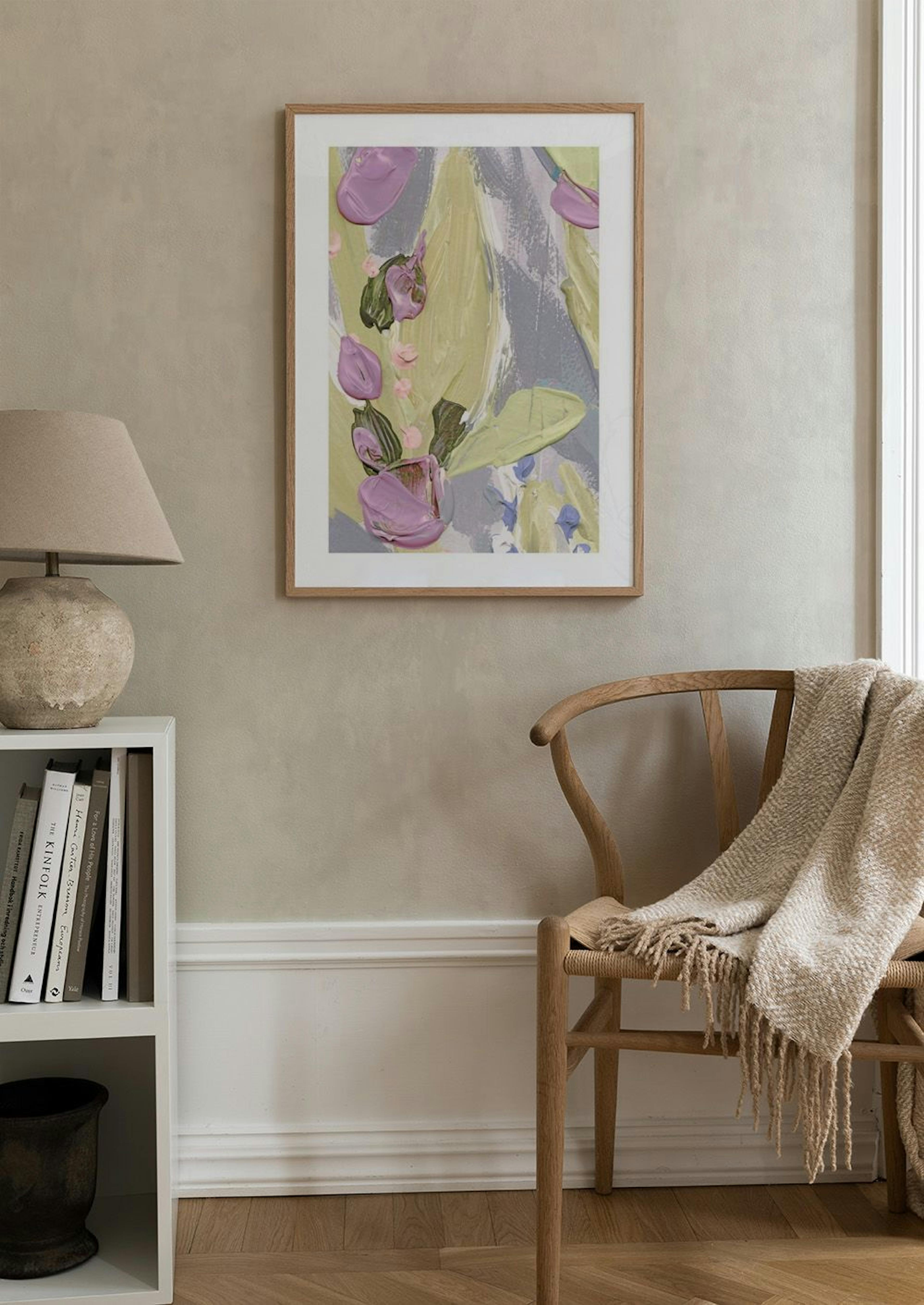 Peinture Florale No2 Poster thumbnail