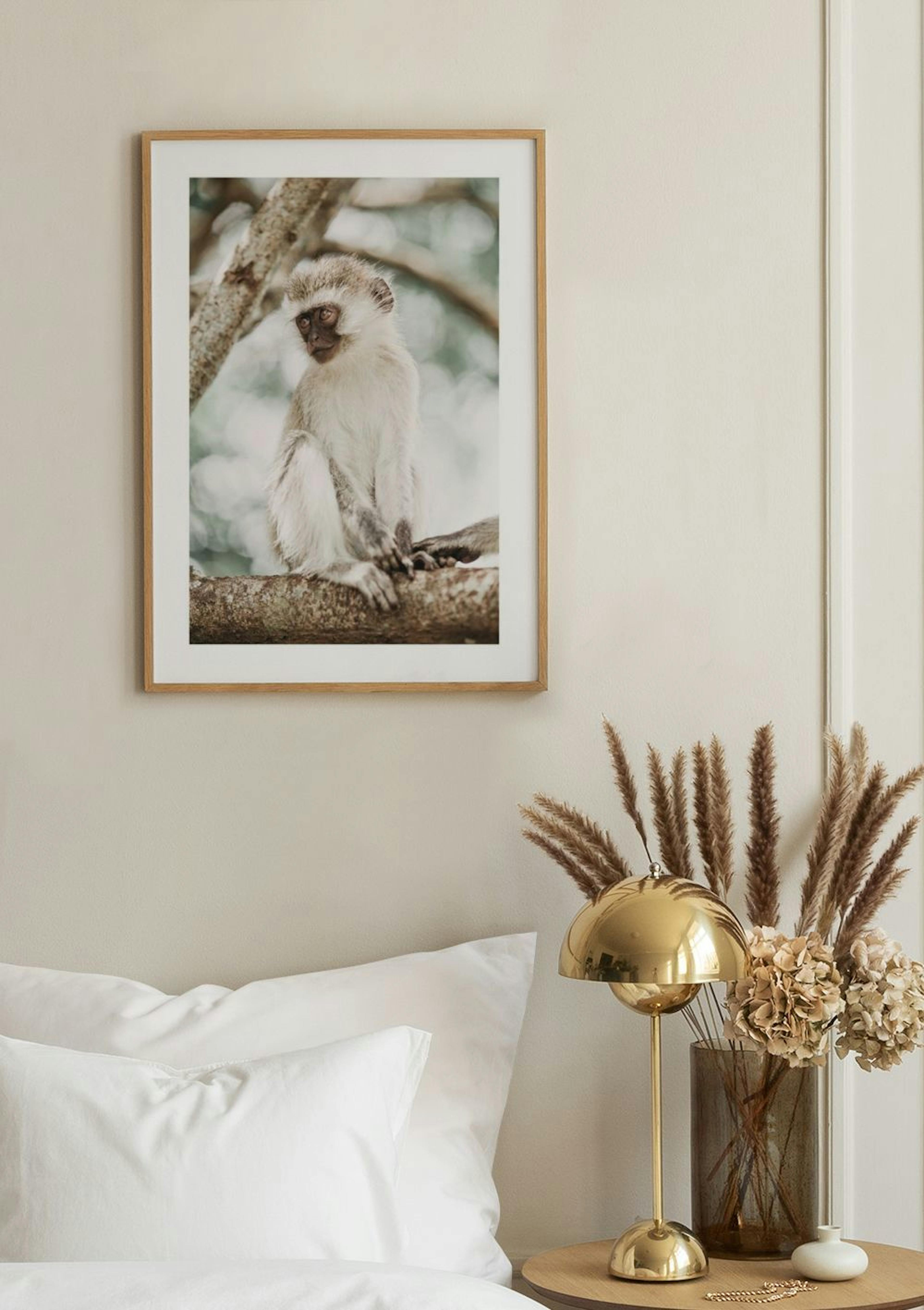 Singe dans un Arbre Poster thumbnail