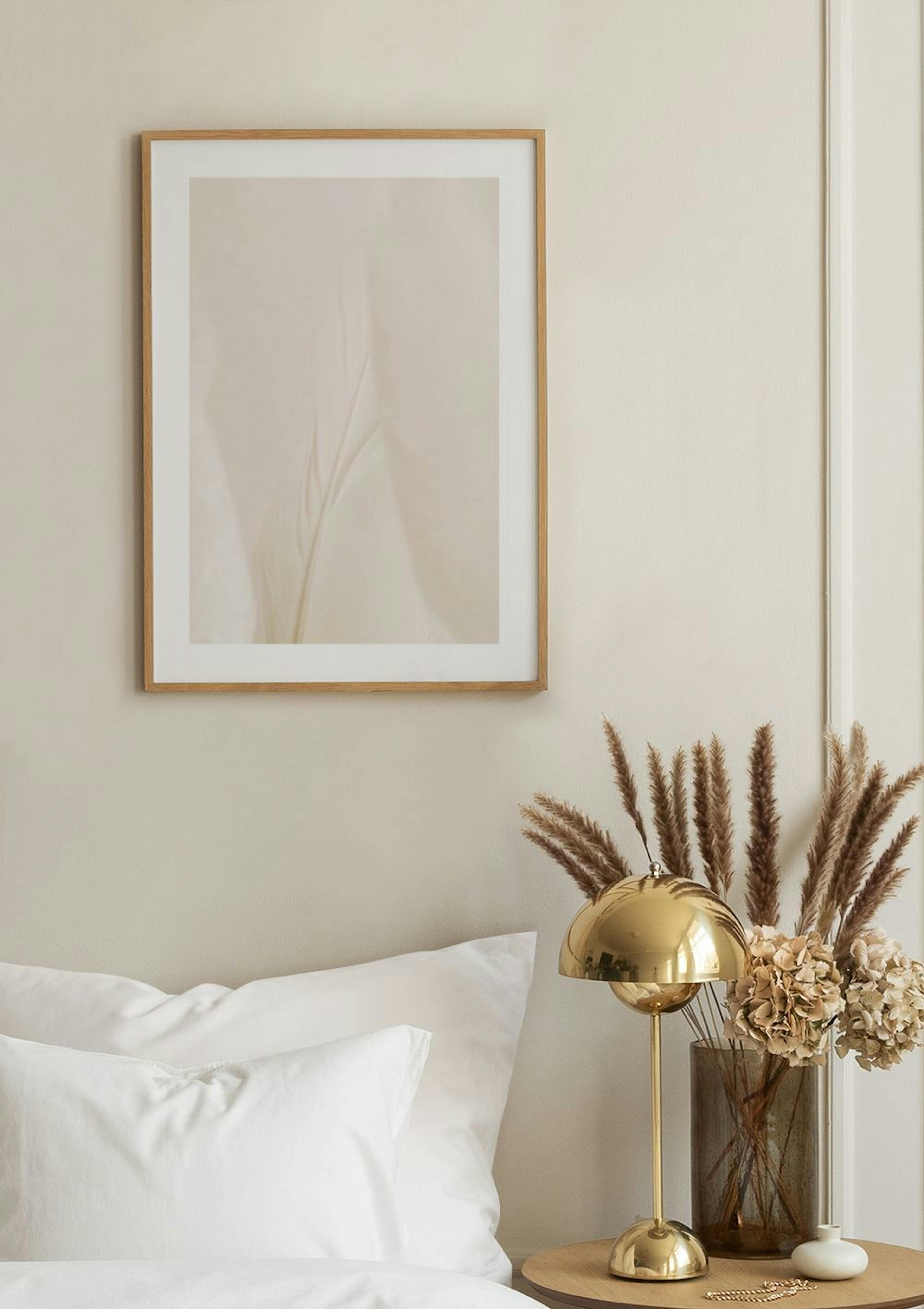 Plume Beige Poster thumbnail