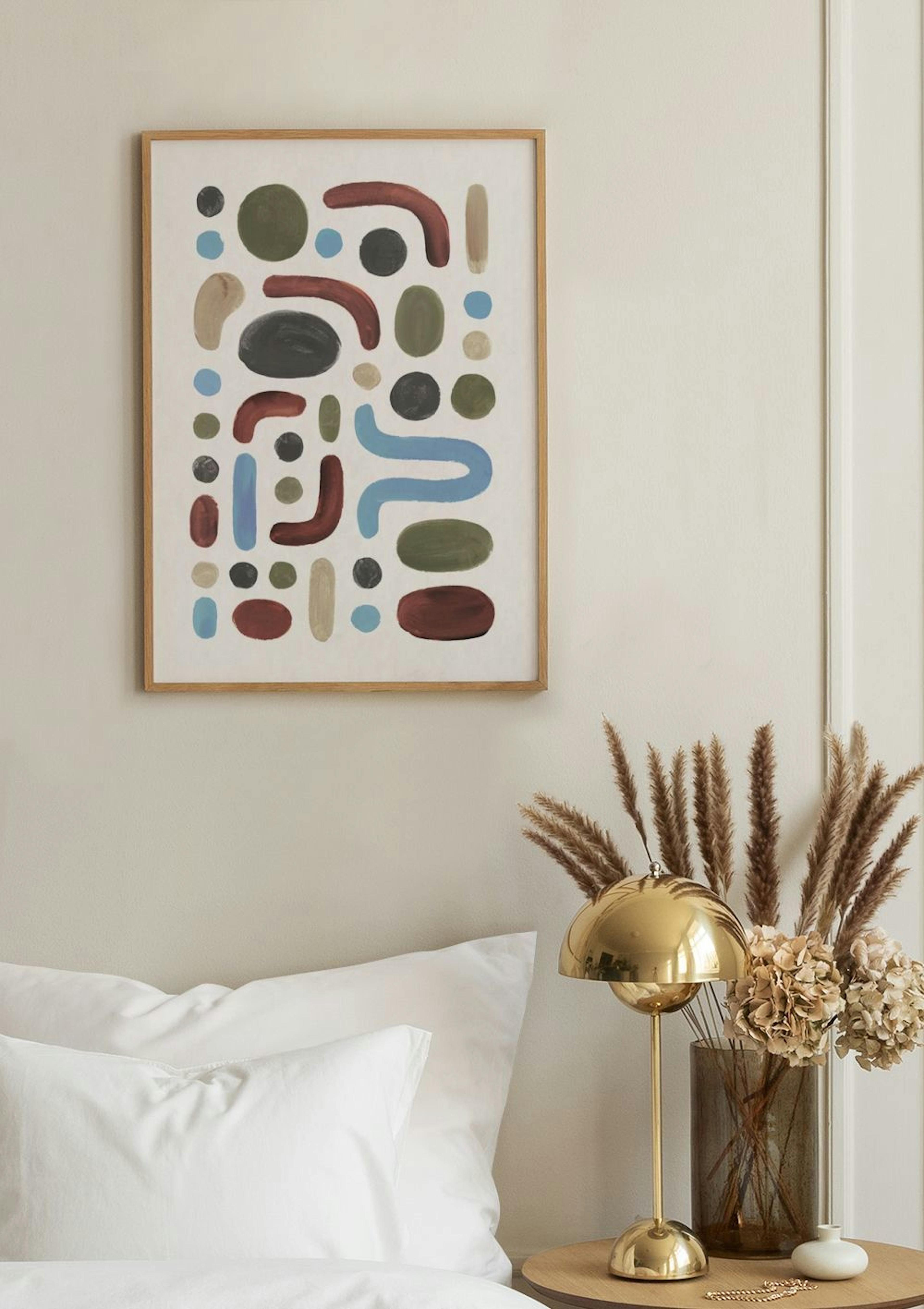 Dots and Strokes Poster thumbnail