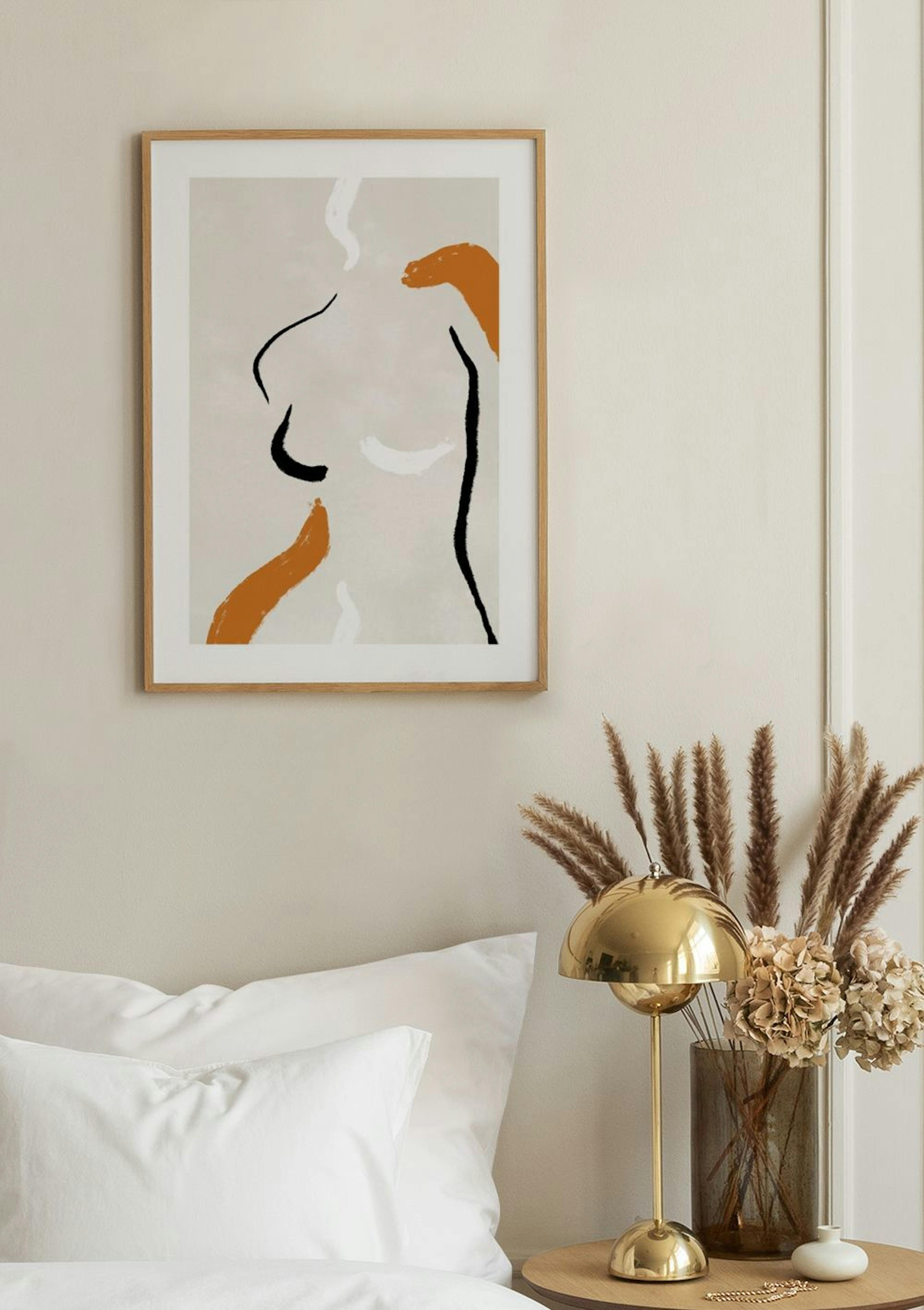 Figurative Strokes No2 Poster thumbnail