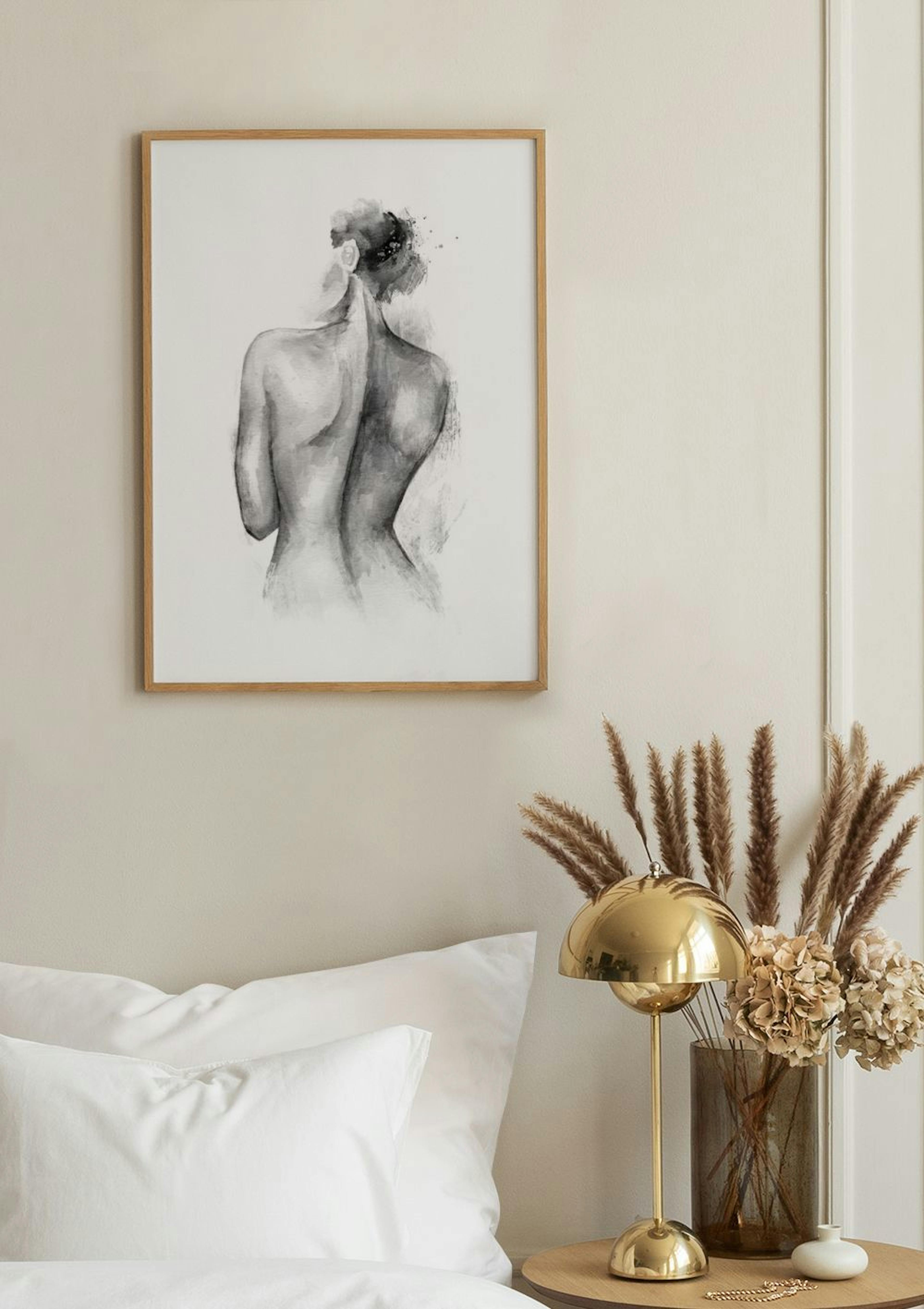 Undressed Aquarell Poster thumbnail