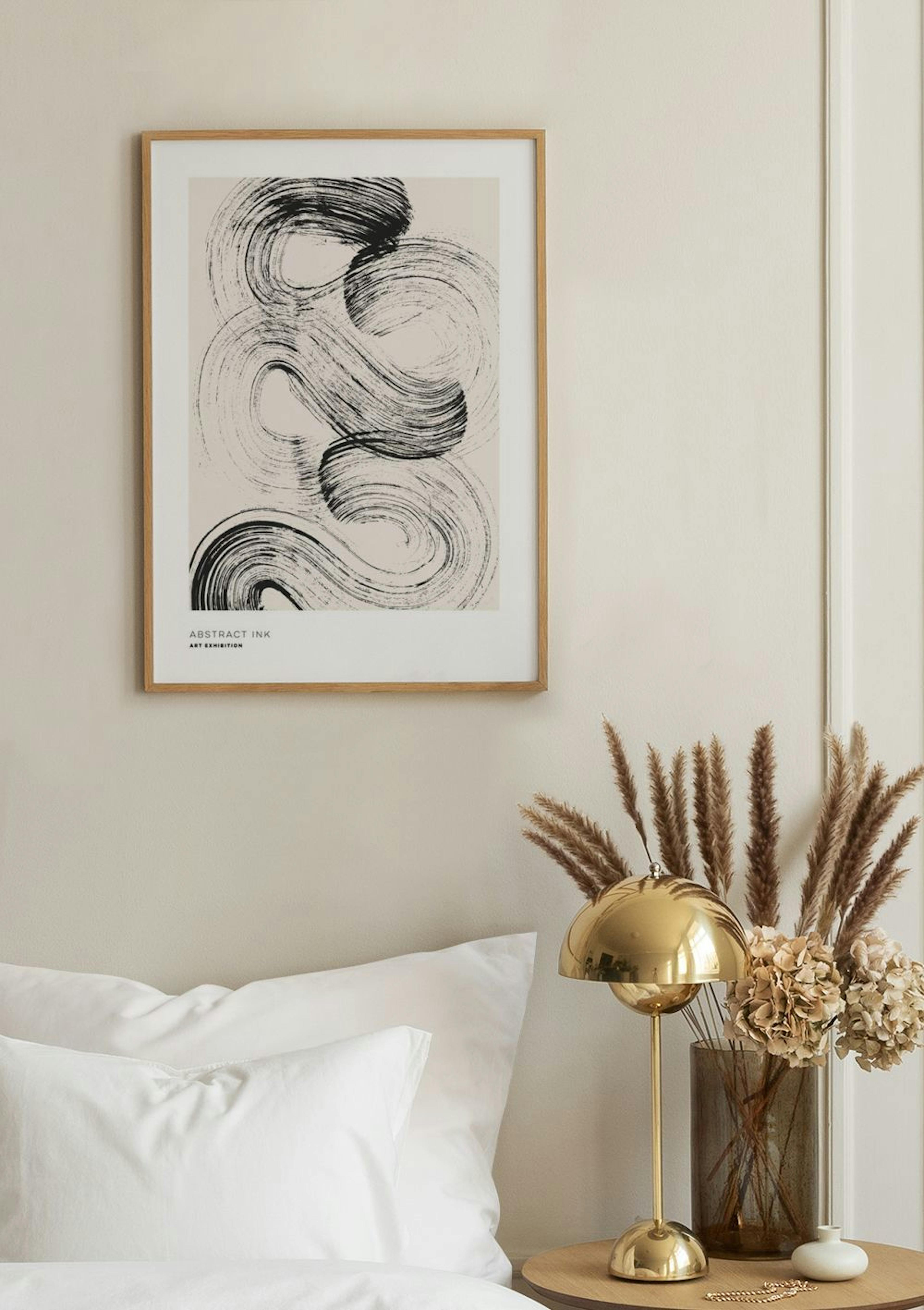 Encre Abstraite No1 Poster thumbnail