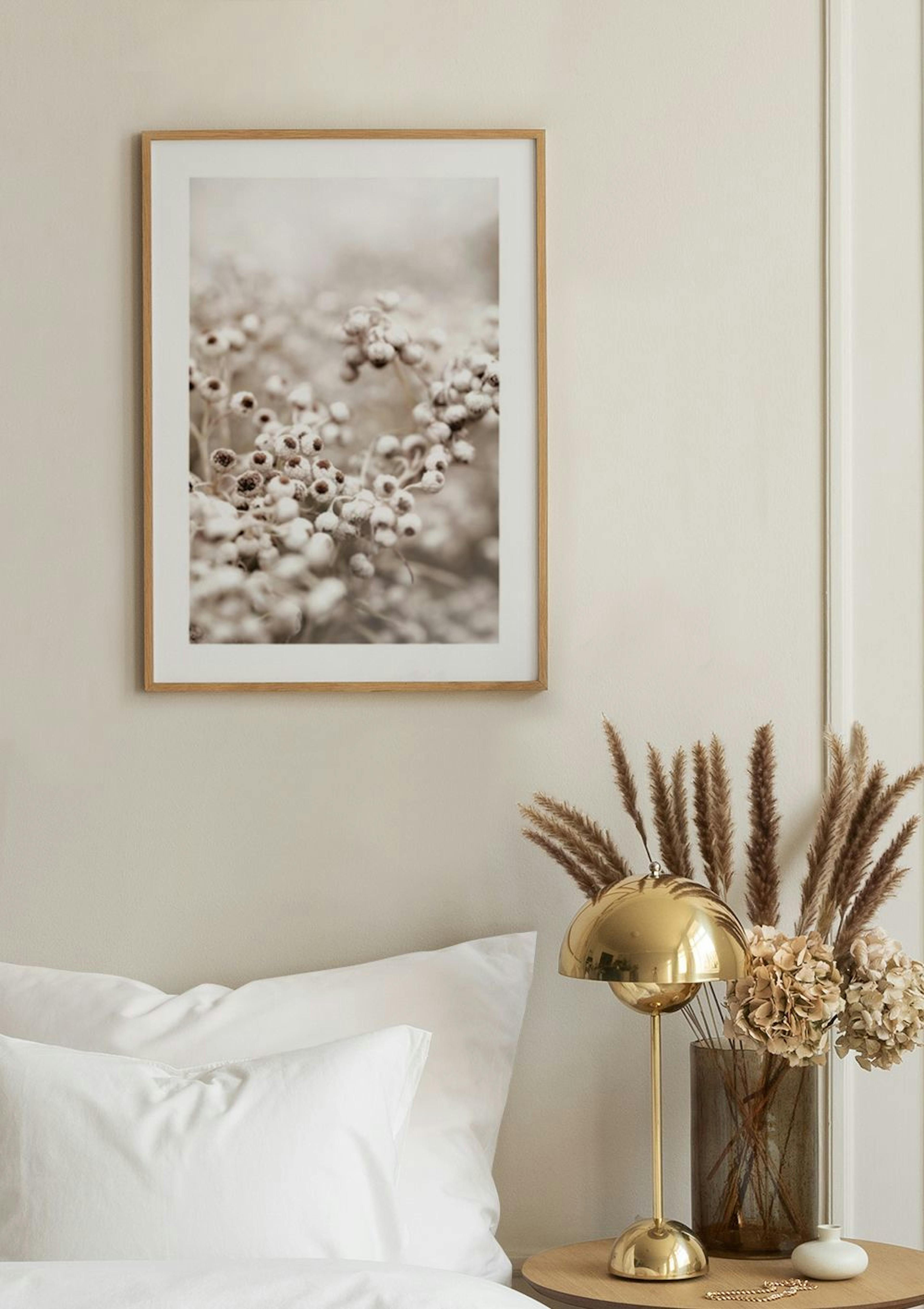 Bokeh Botanique Beige No1 Poster thumbnail
