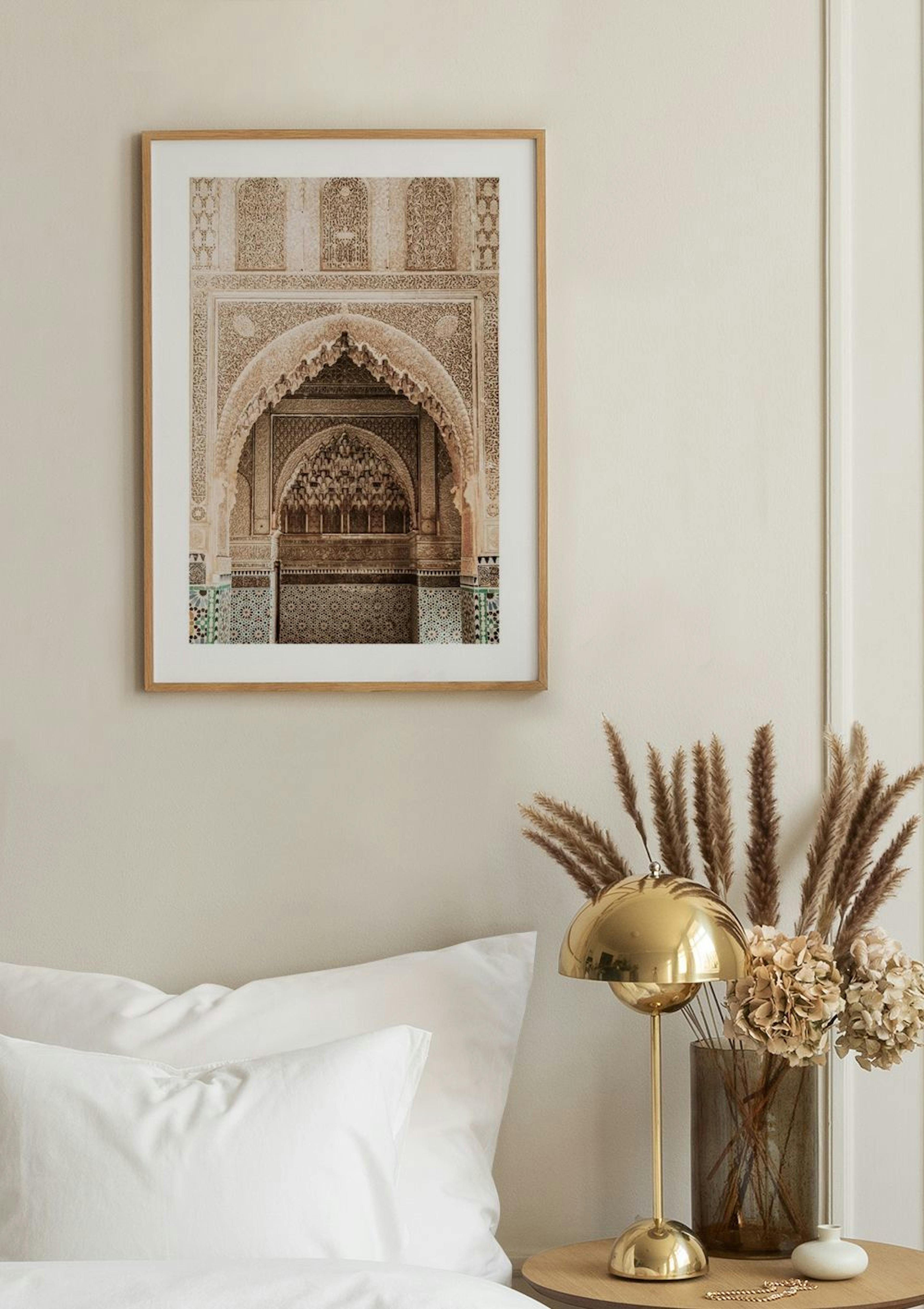Tempel von Marrakesch Nr. 1 Poster thumbnail