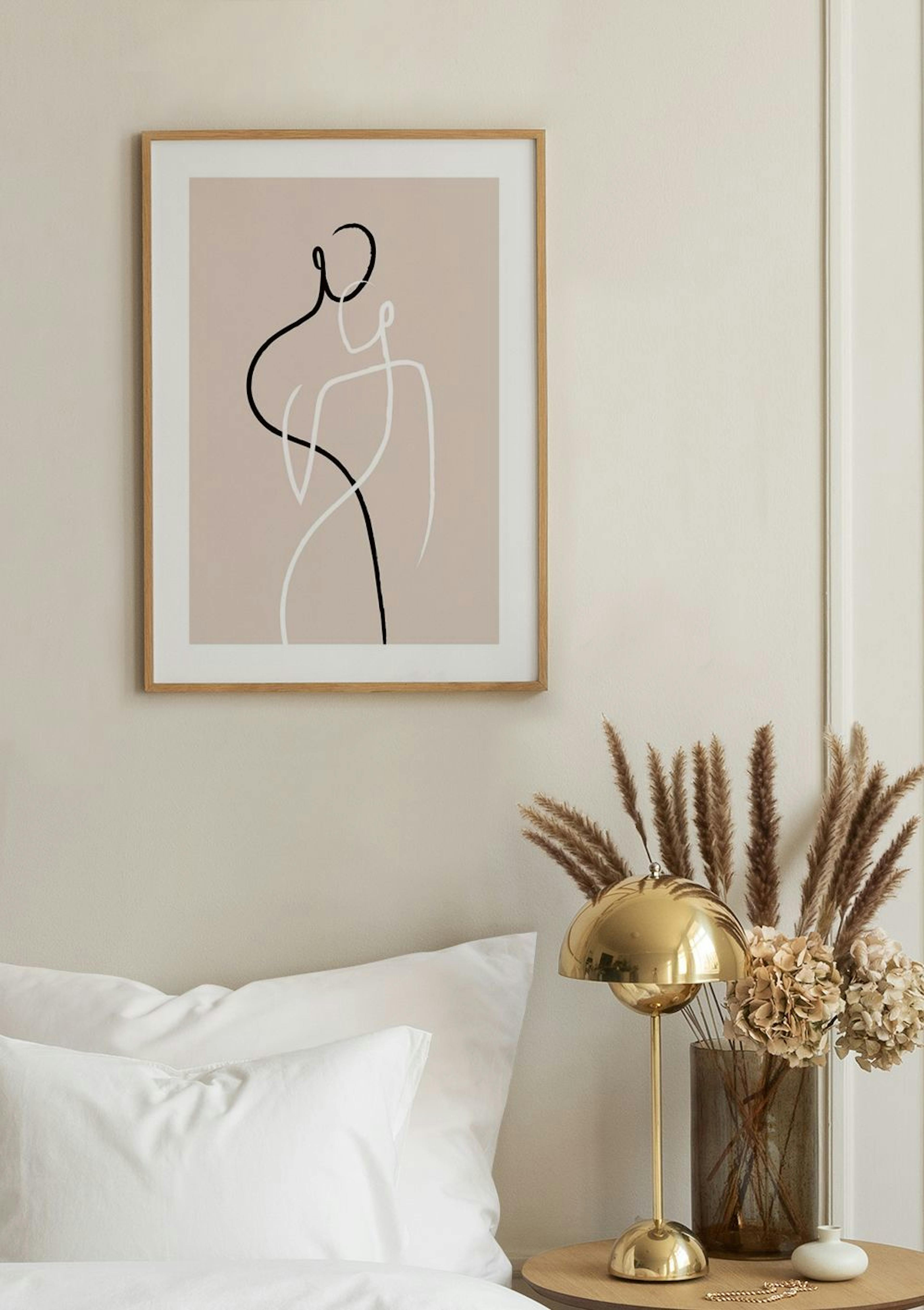 Linee in Bianco e Nero No2 Poster thumbnail