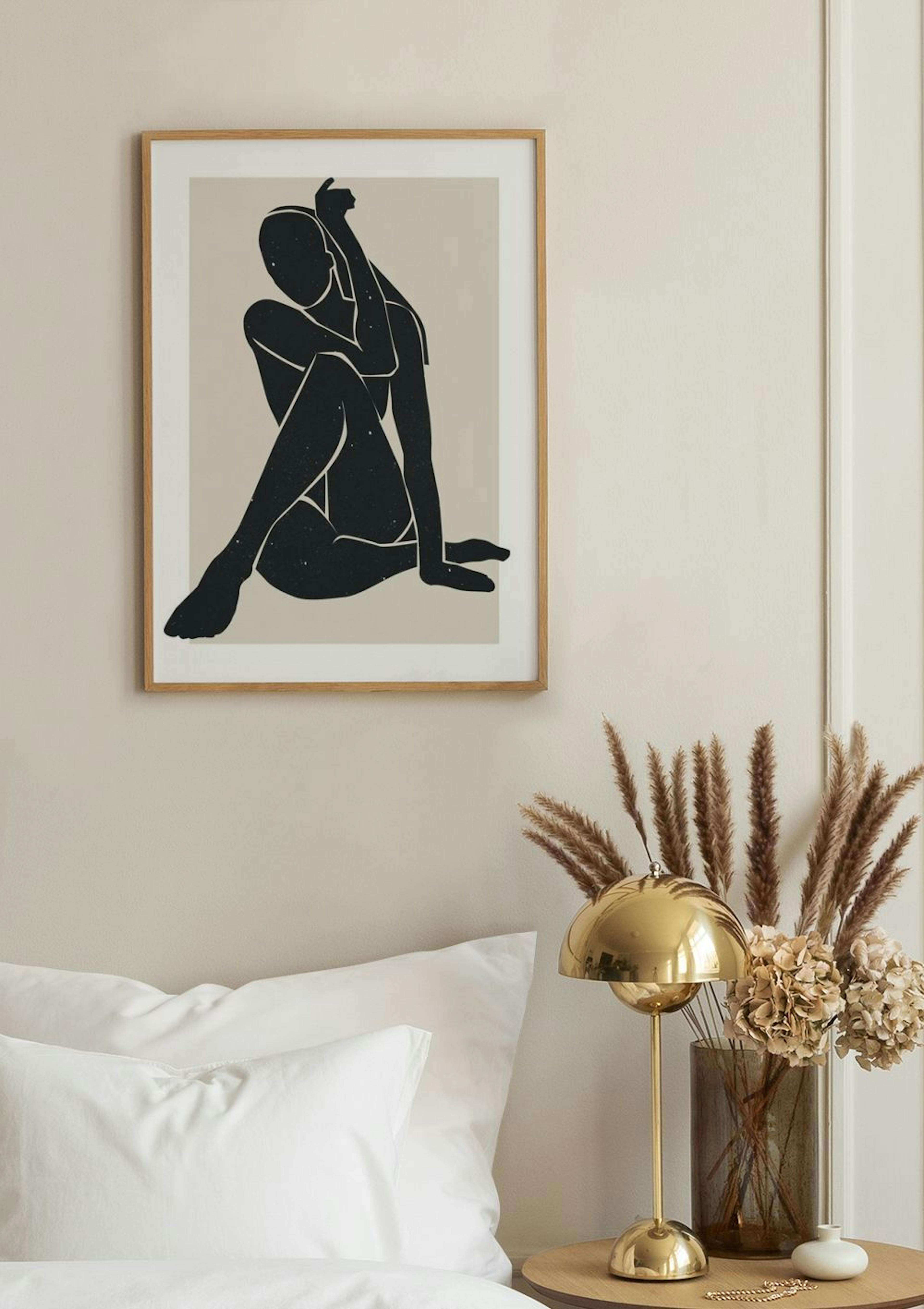 Figure Noire Charbon Poster thumbnail