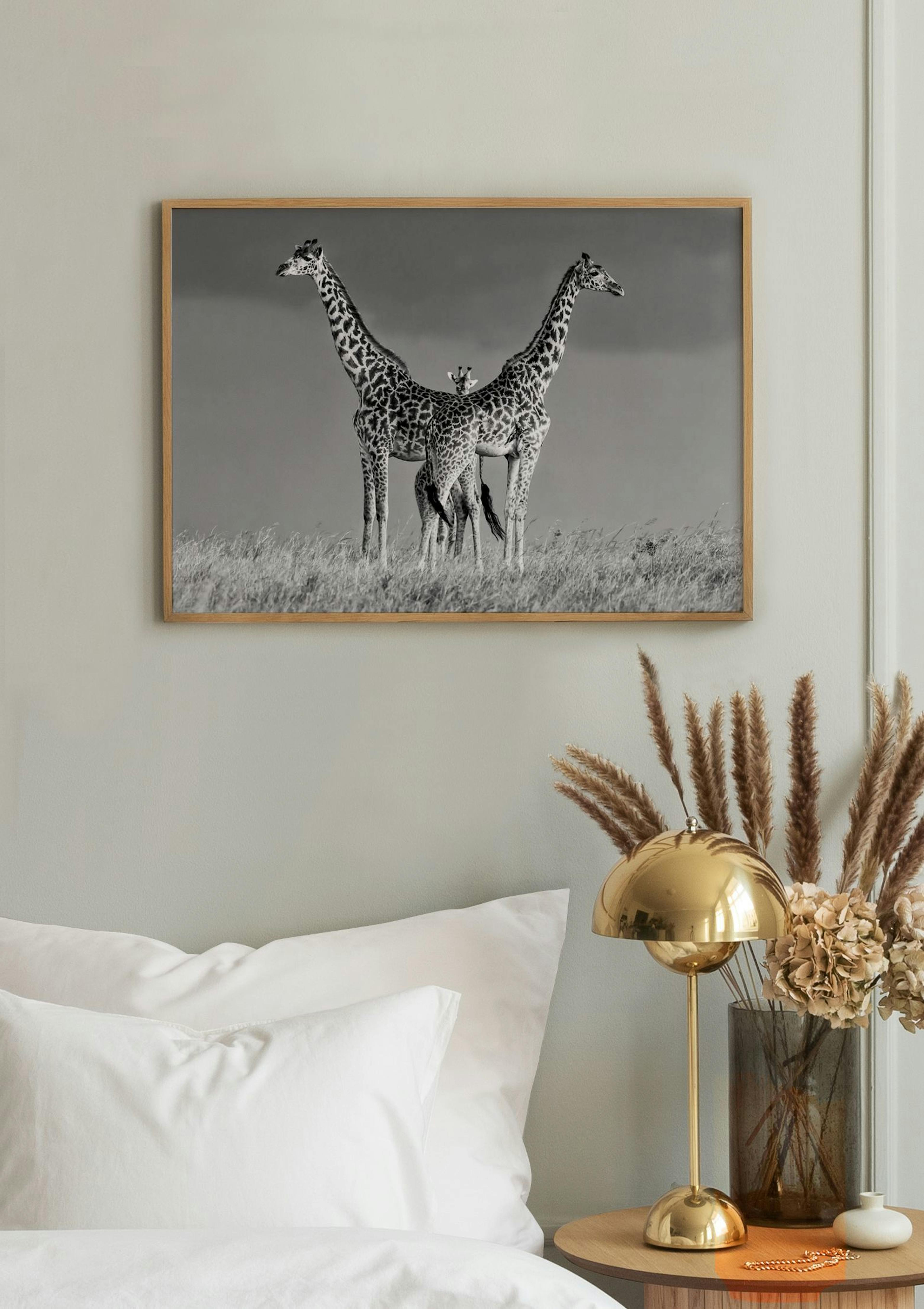 Famille de Girafes Poster thumbnail