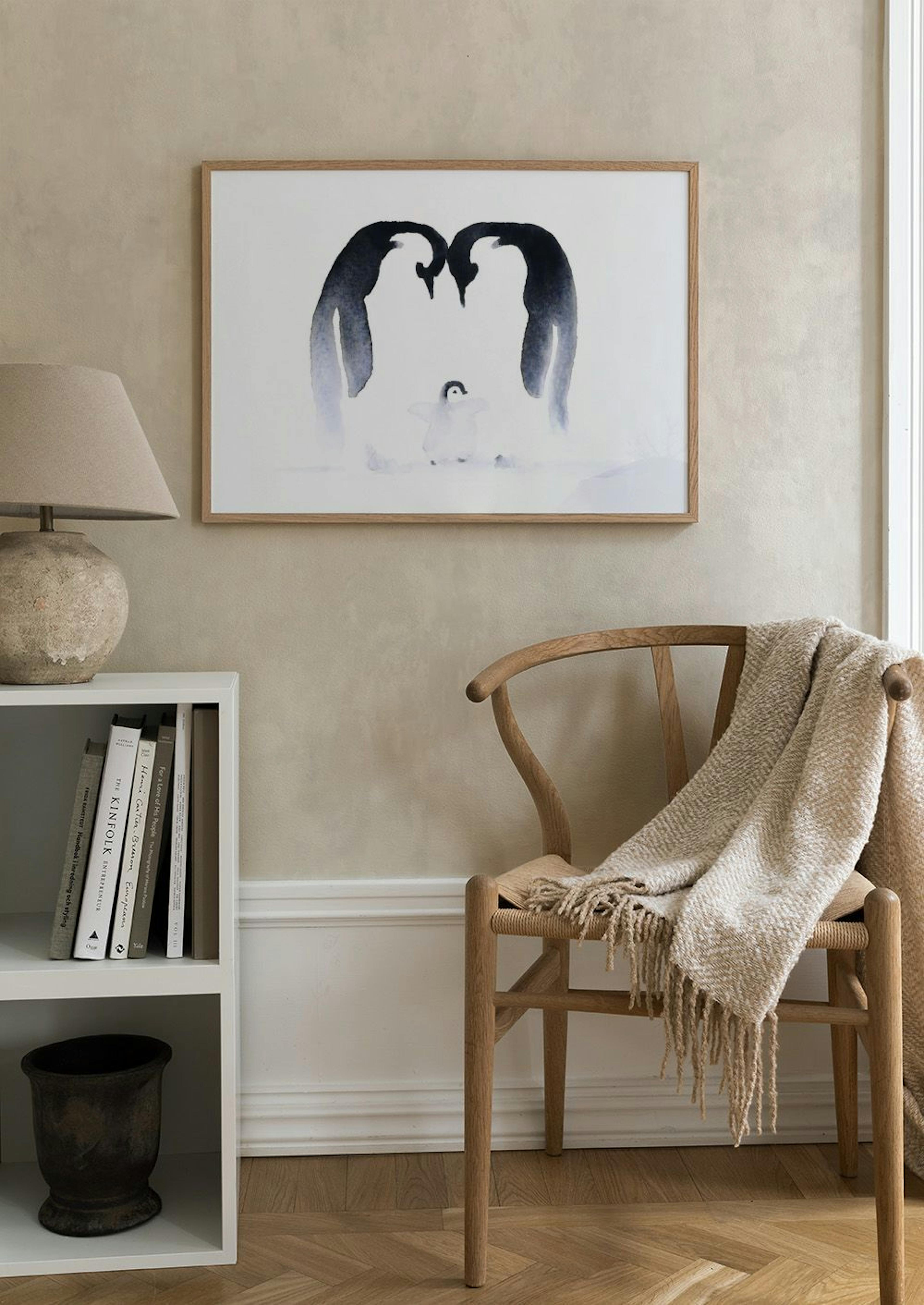 Famille de Pingouins Poster thumbnail