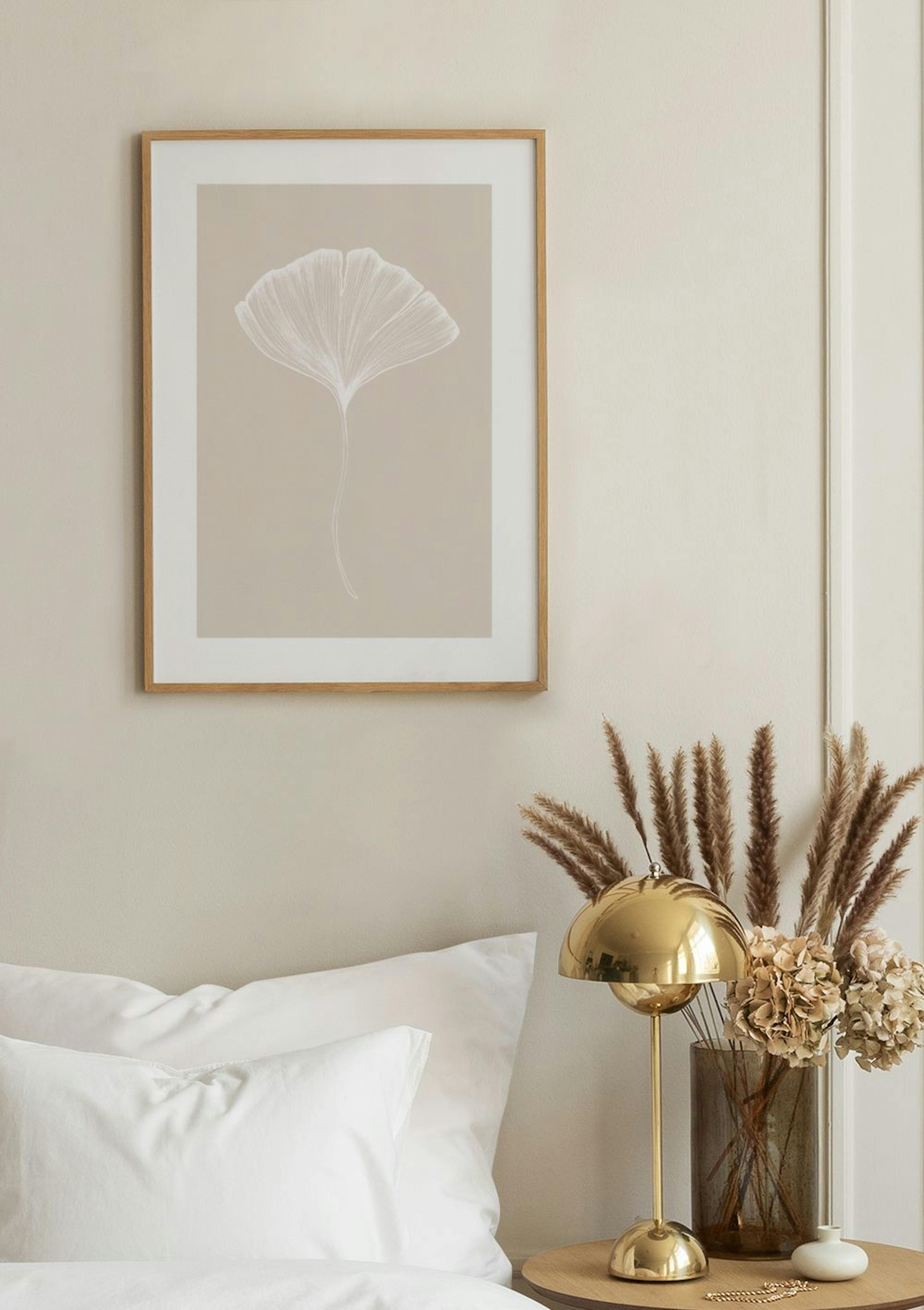 Ginkgo Beige No2 Poster thumbnail