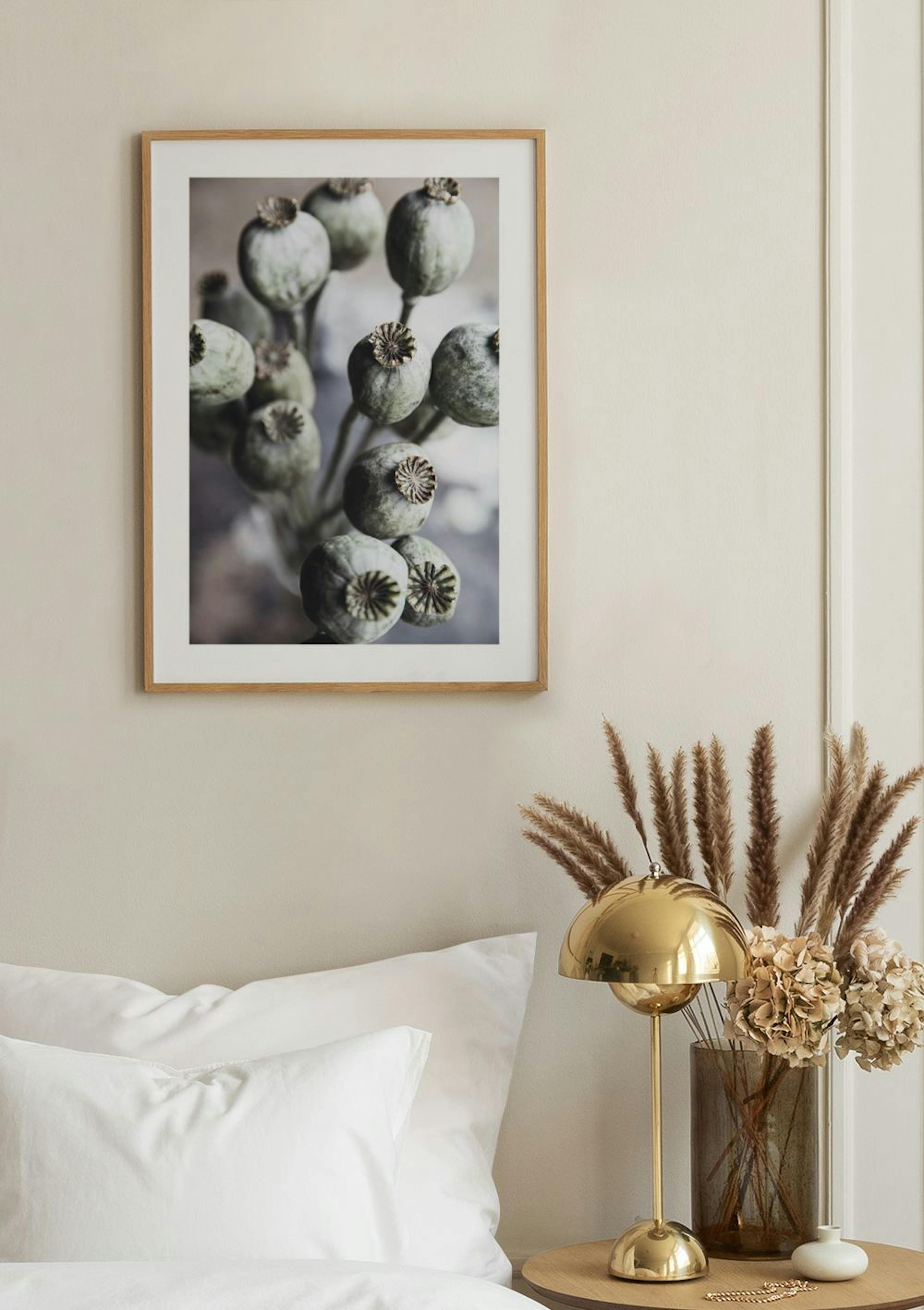 Autumn Poppies Poster thumbnail