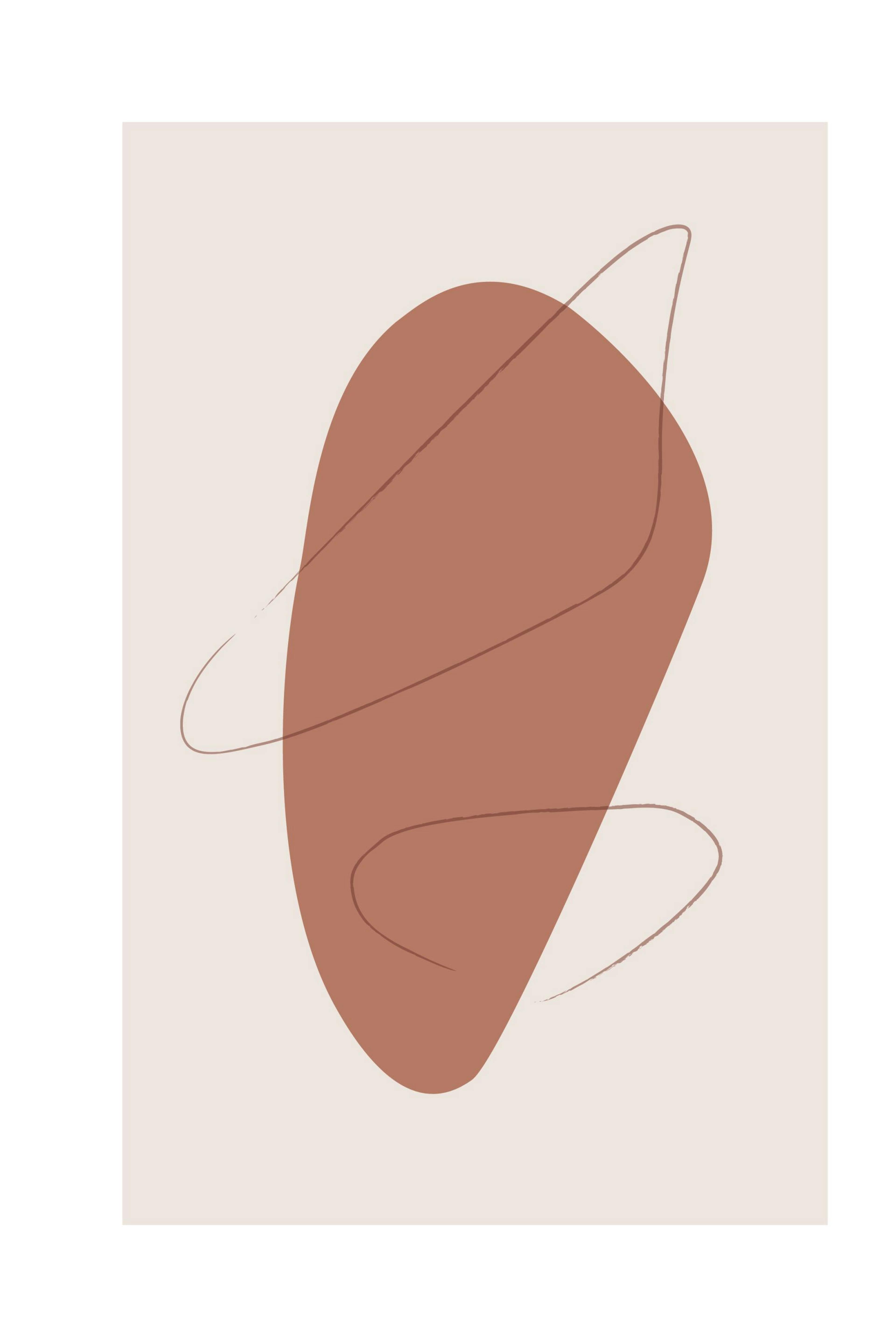 Formes et Lignes Graphiques No1 Poster thumbnail