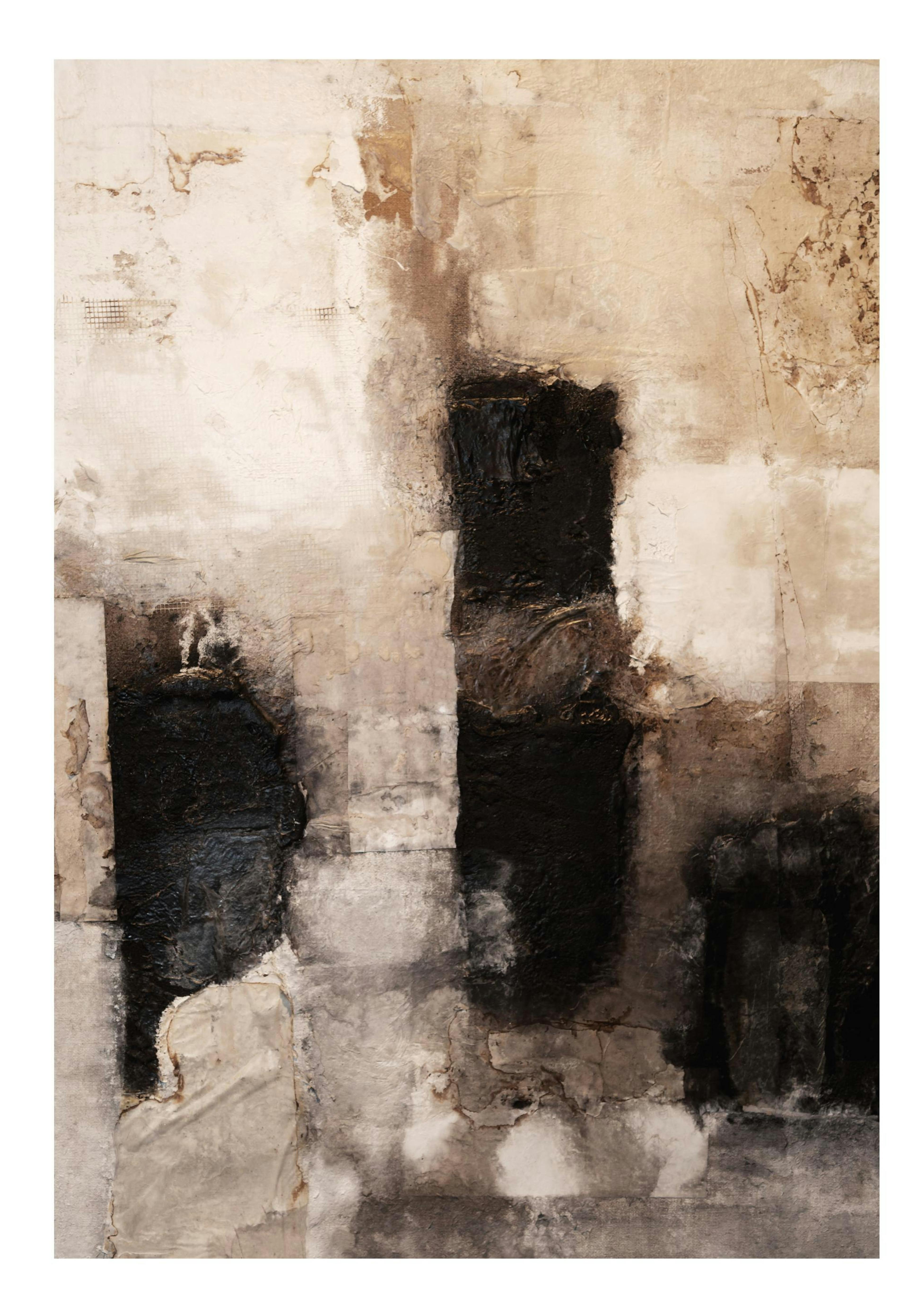 Beige abstract Poster 0