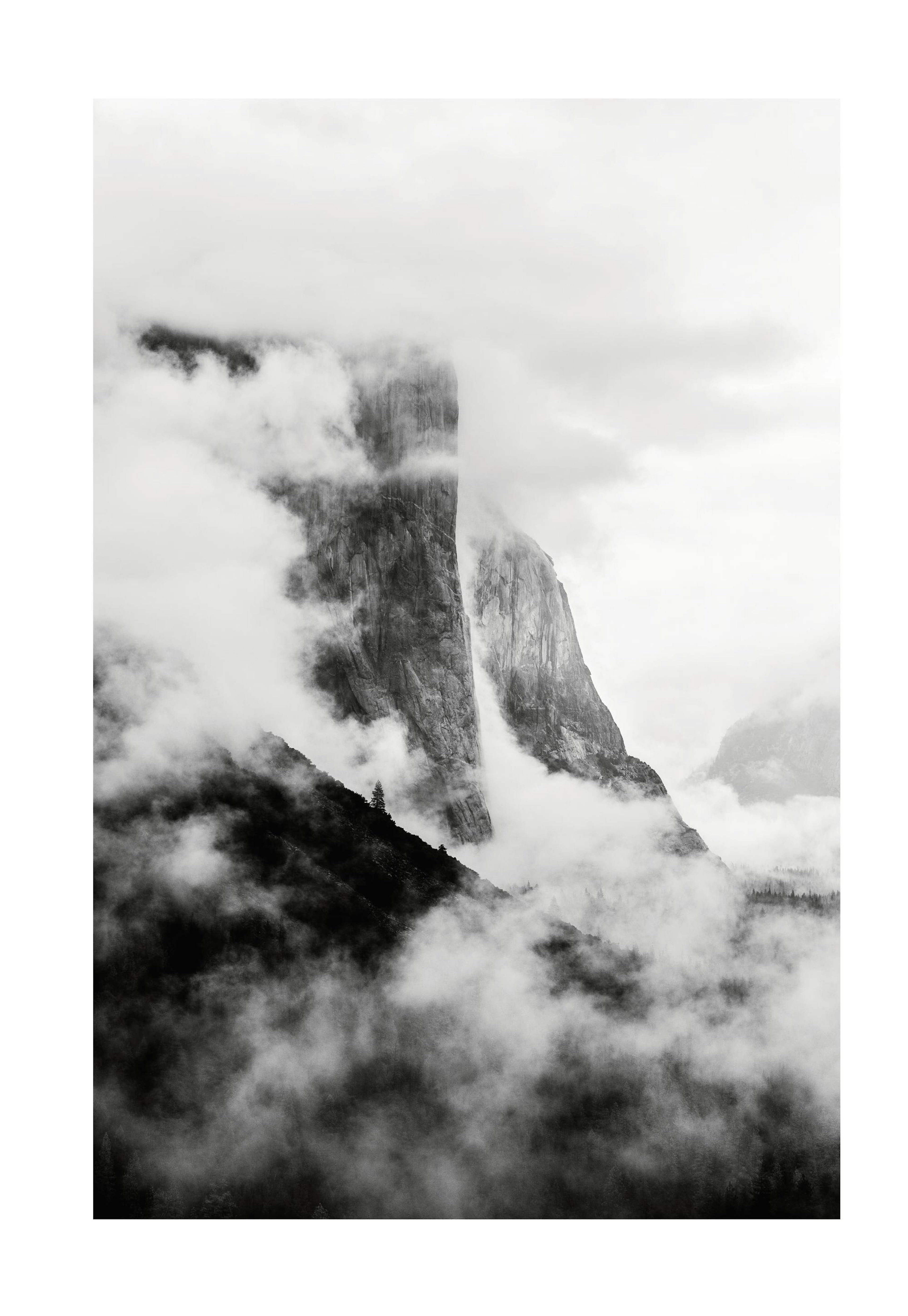 Nuages de Yosemite Poster 0