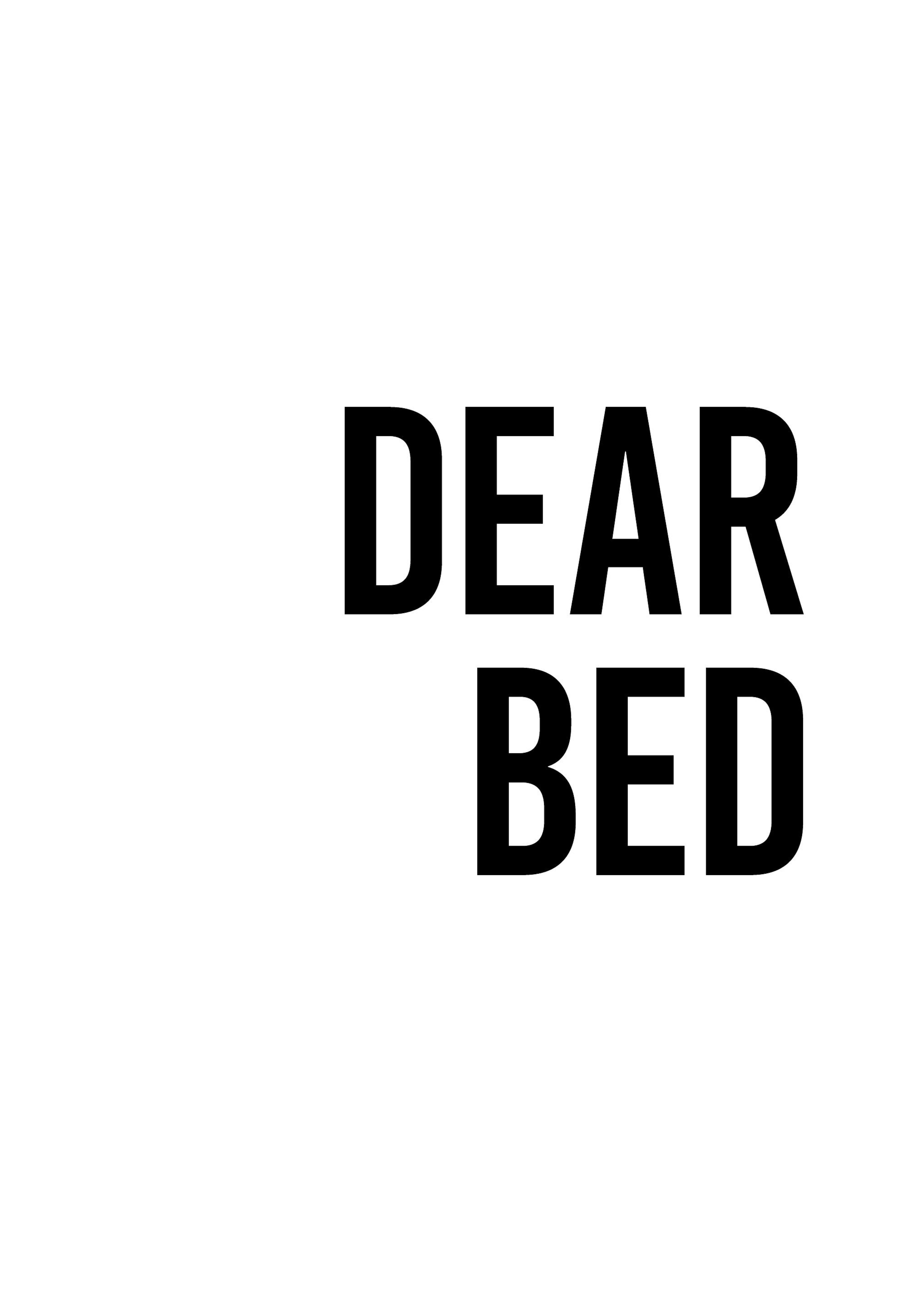 Dear Bed 포스터 0