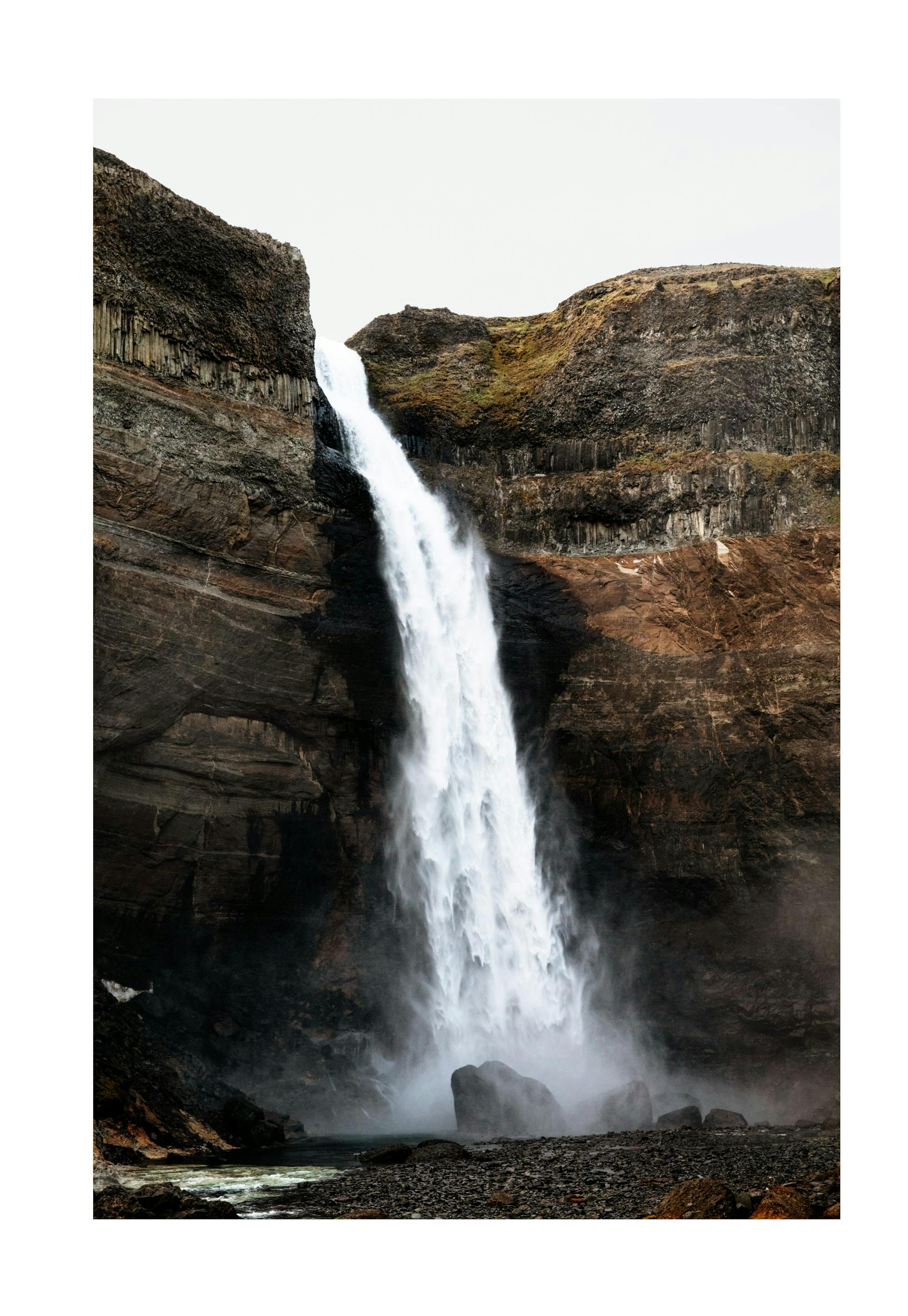 Haifoss Waterfall Poster thumbnail
