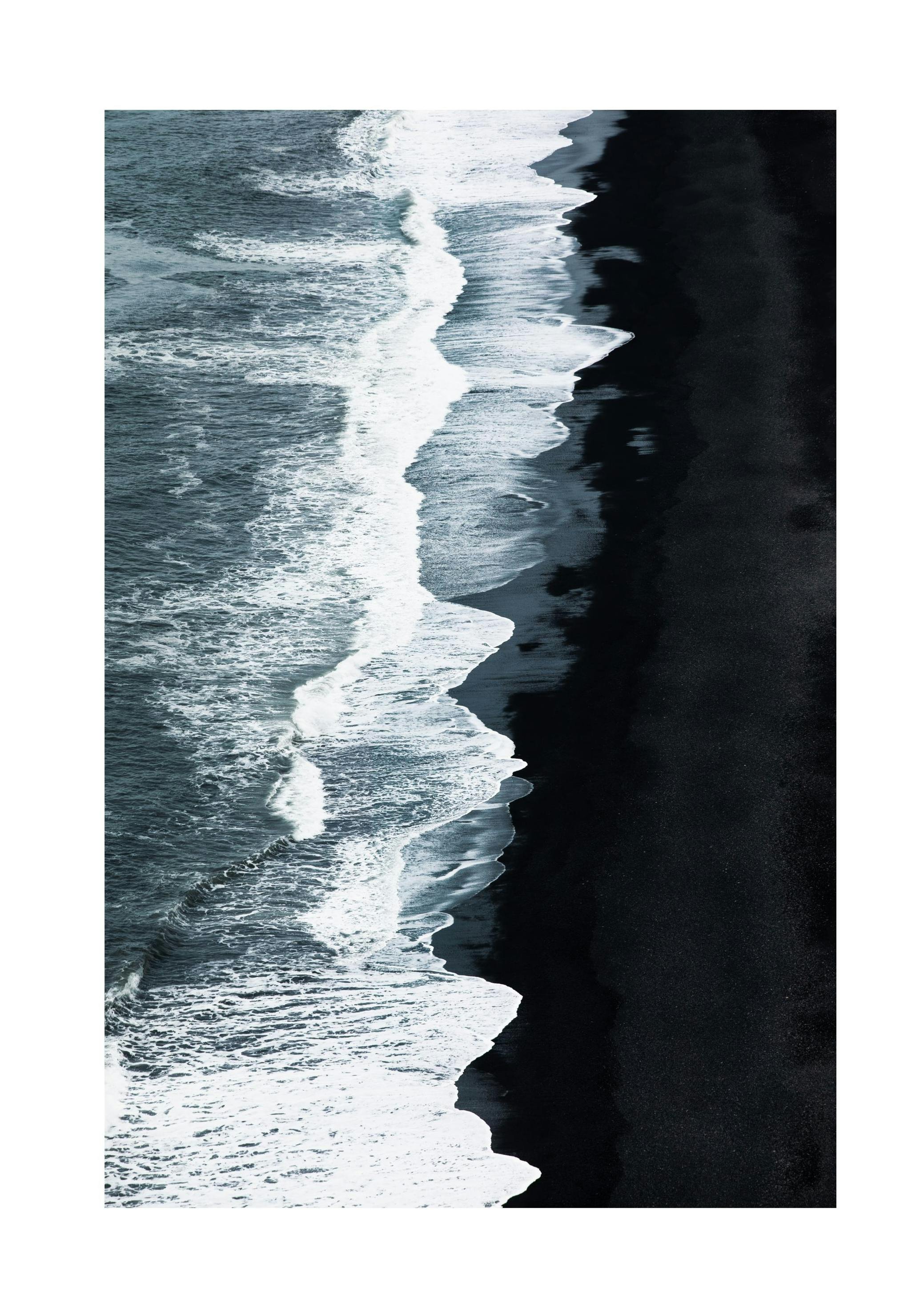 Ocean Contrast Plakat (50x70 cm) - Poster Store