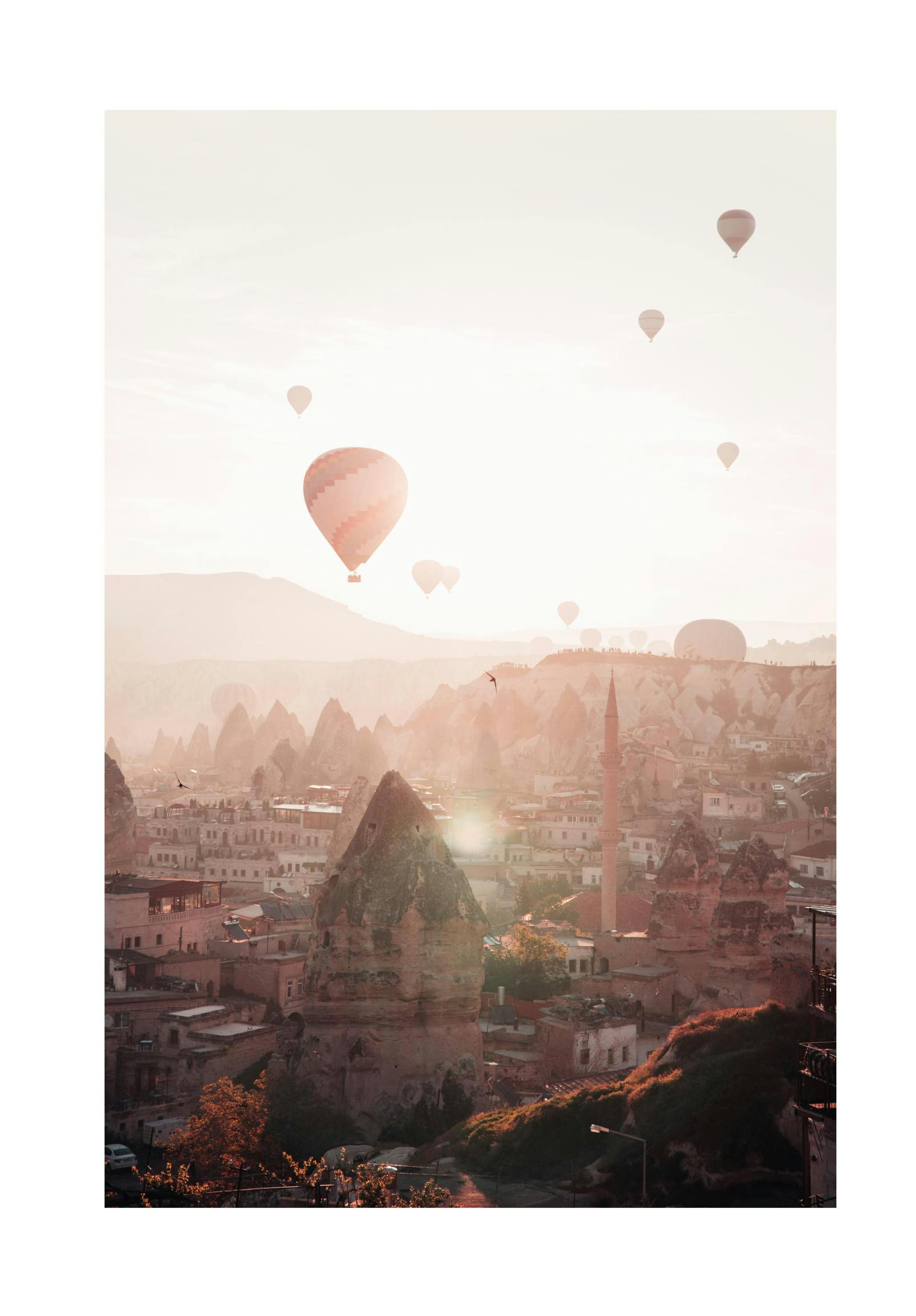 Cappadocia Air Balloons Poster (40x50 cm) - Poster Store