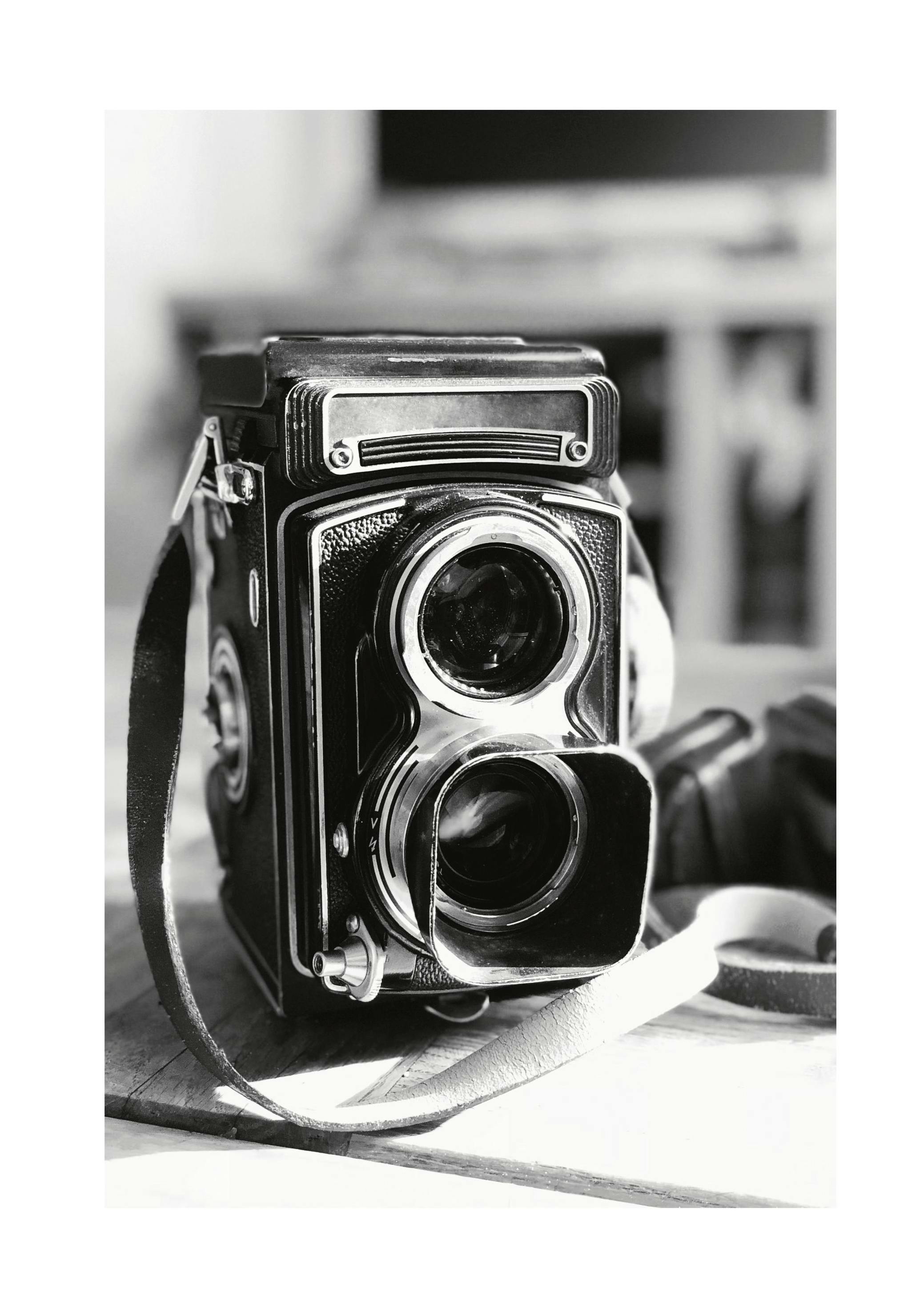 Macchina Fotografica Vintage Poster (30x40 cm) - Poster Store