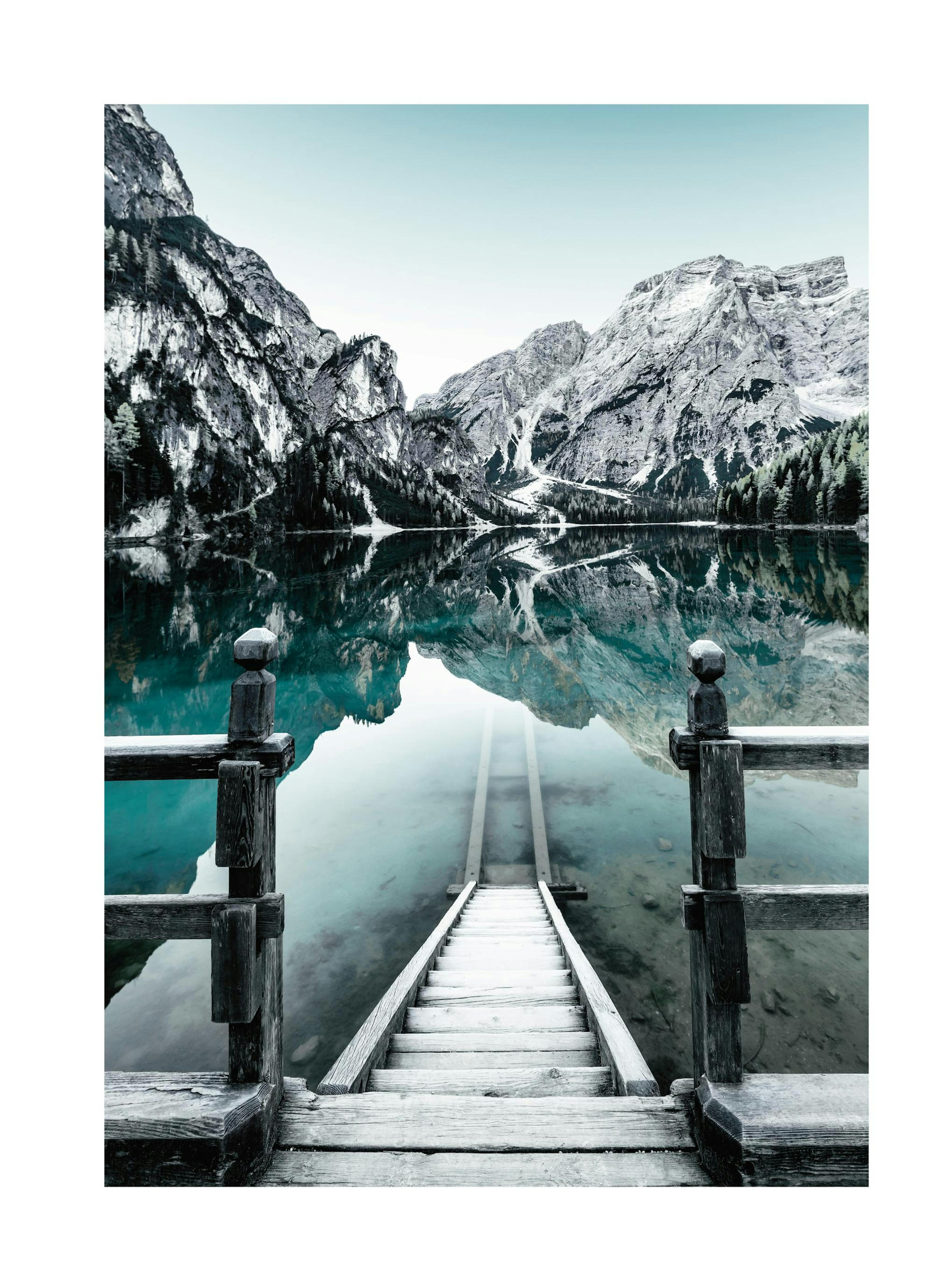 Mountain Lake Poster 0