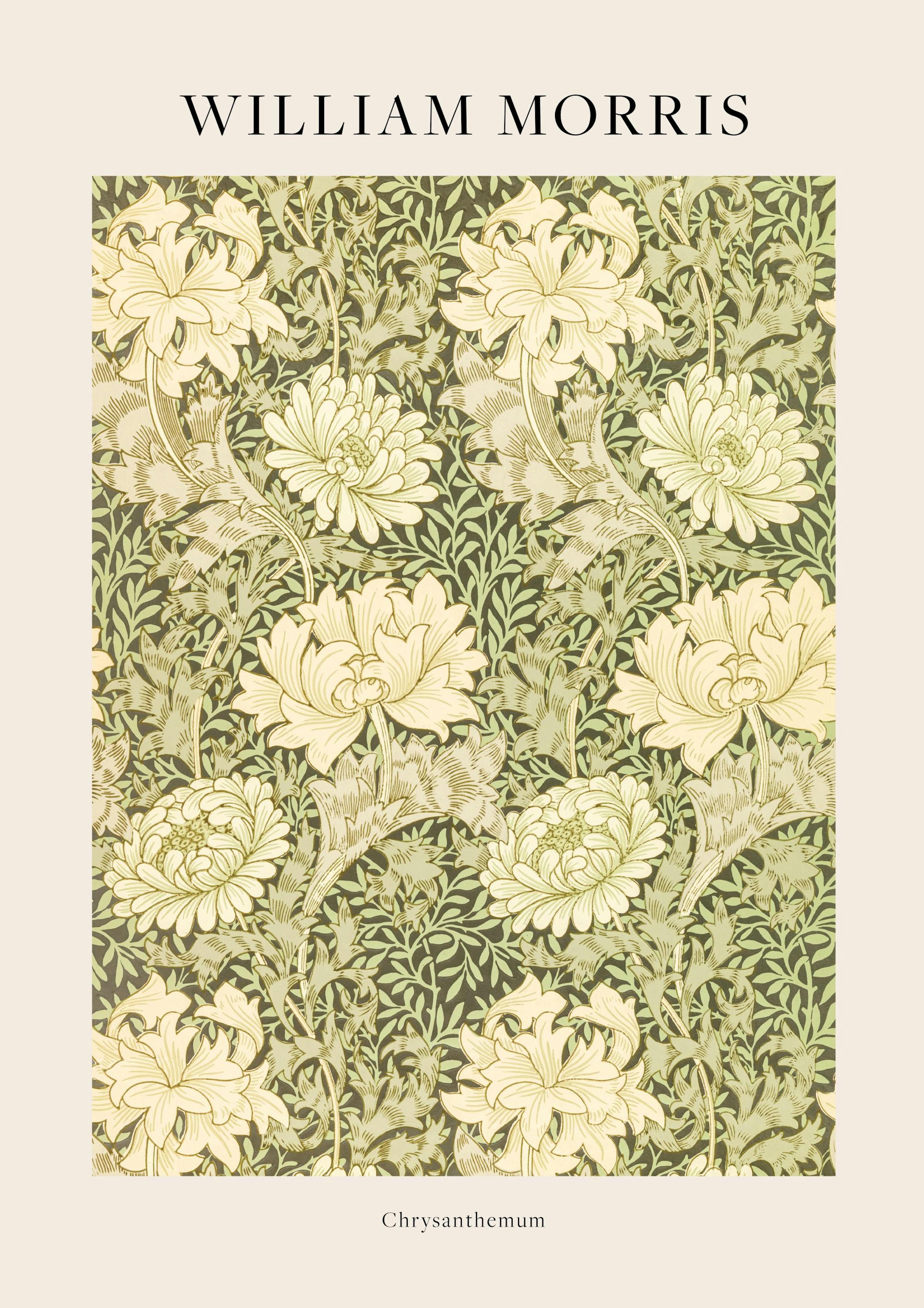 William Morris - Stampe sul crisantemo 0
