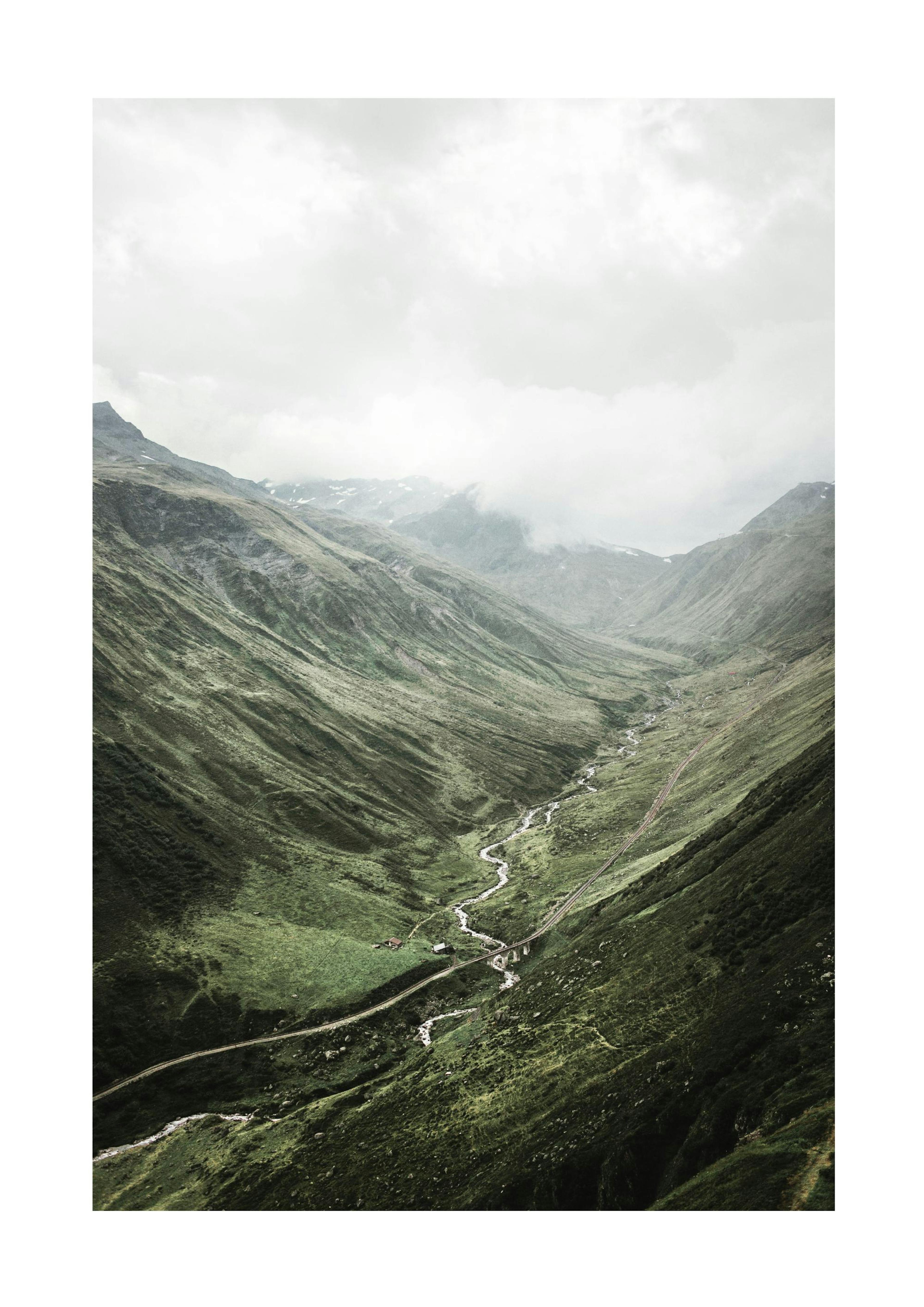 Mountain Landscape Poster 0