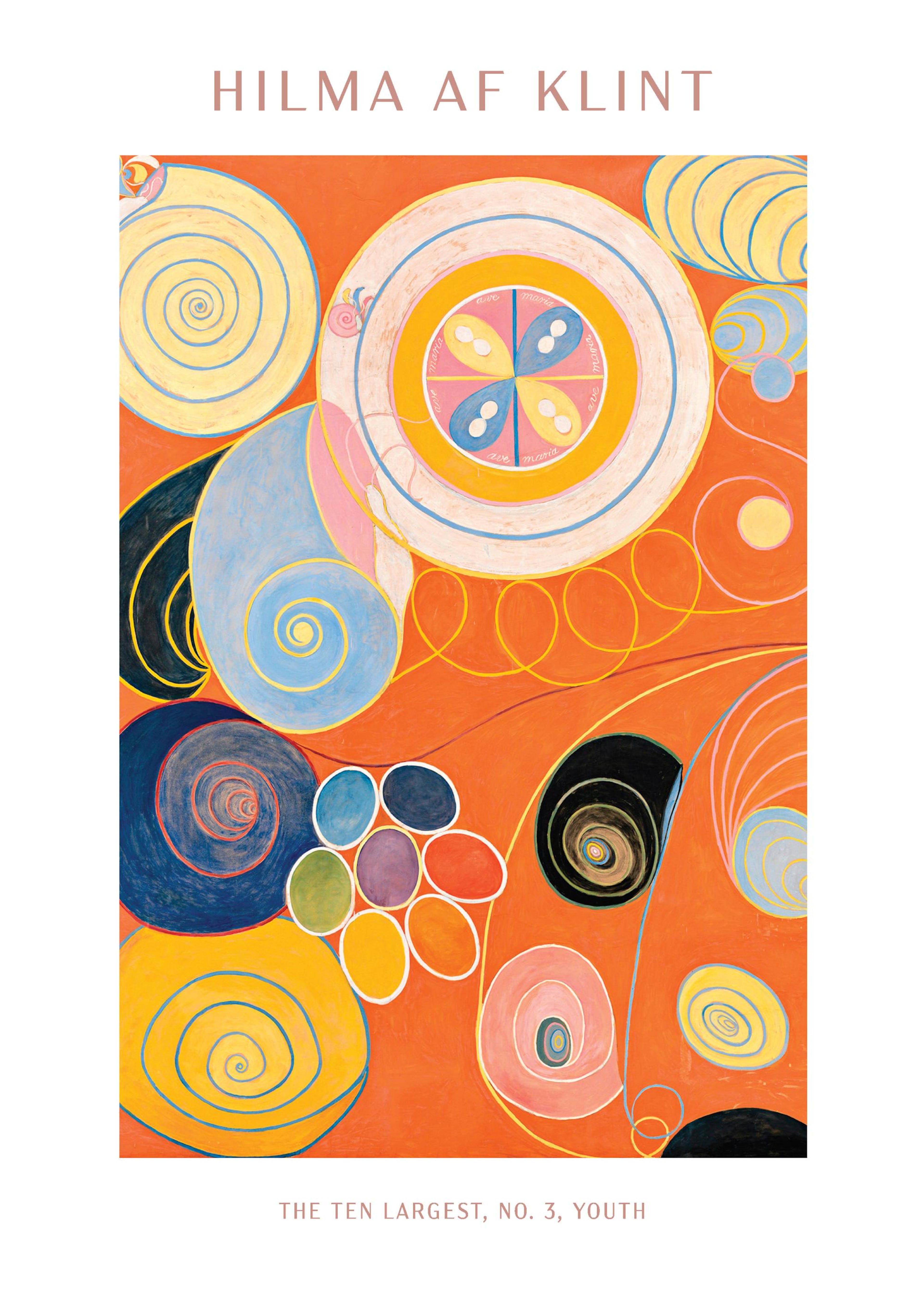 Poster - Hilma Af Klint - The Ten Largest, No3, Jugend Poster thumbnail