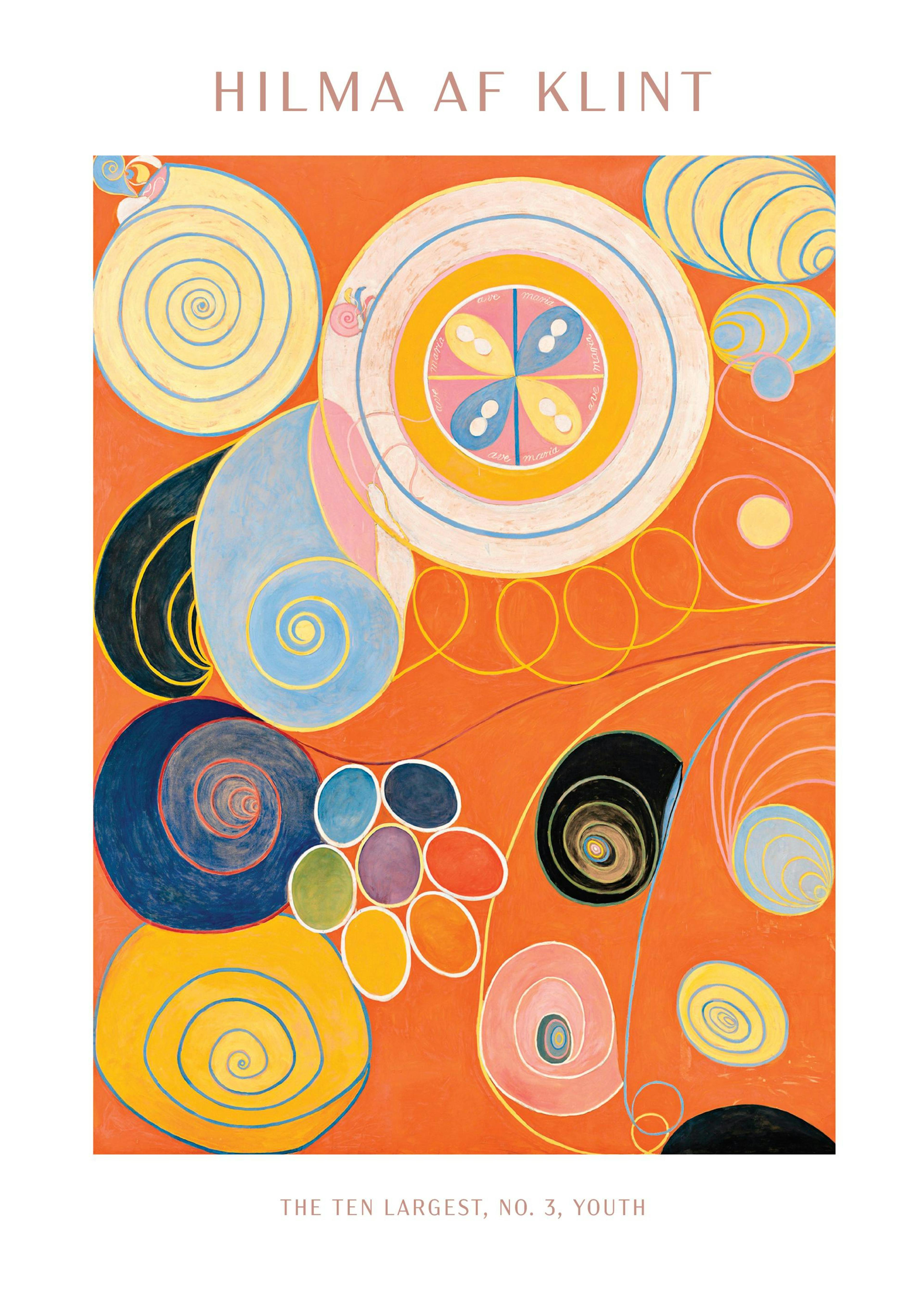 포스터 - Hilma Af Klint - The Ten Largest, No. 3, Youth 포스터 0