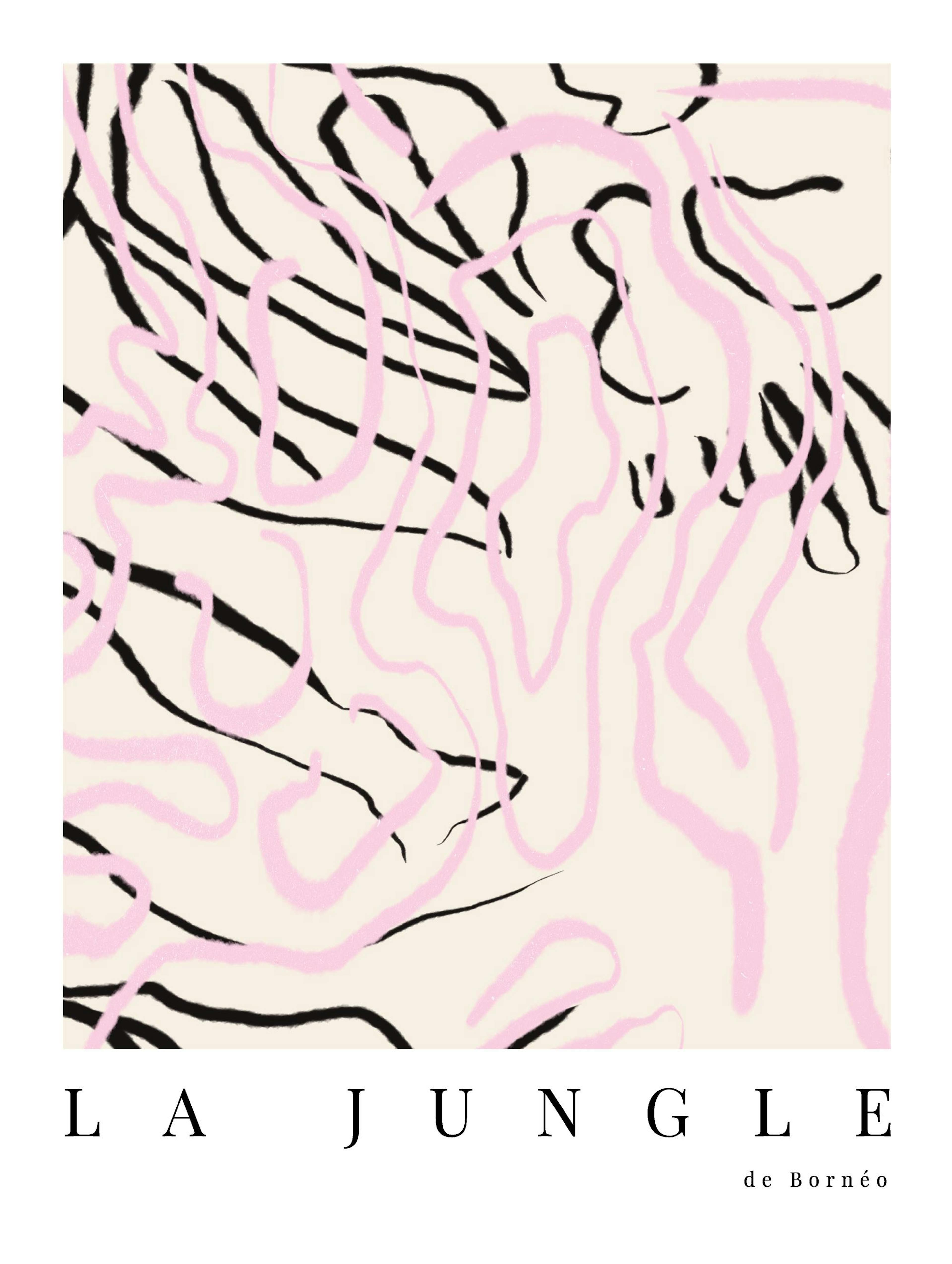 Jungle Abstrait No1 Poster thumbnail