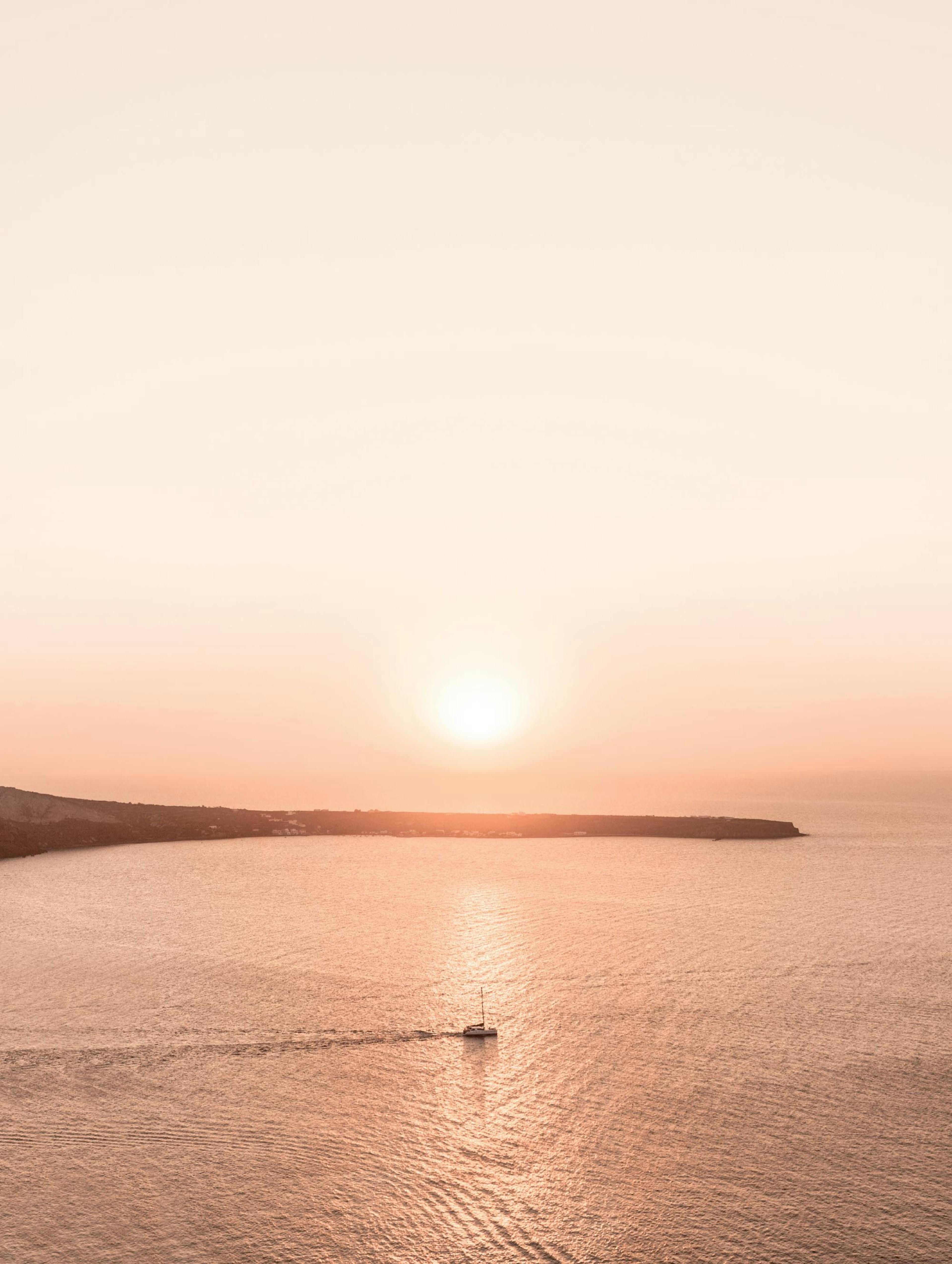 Sunset Sailing Poster thumbnail