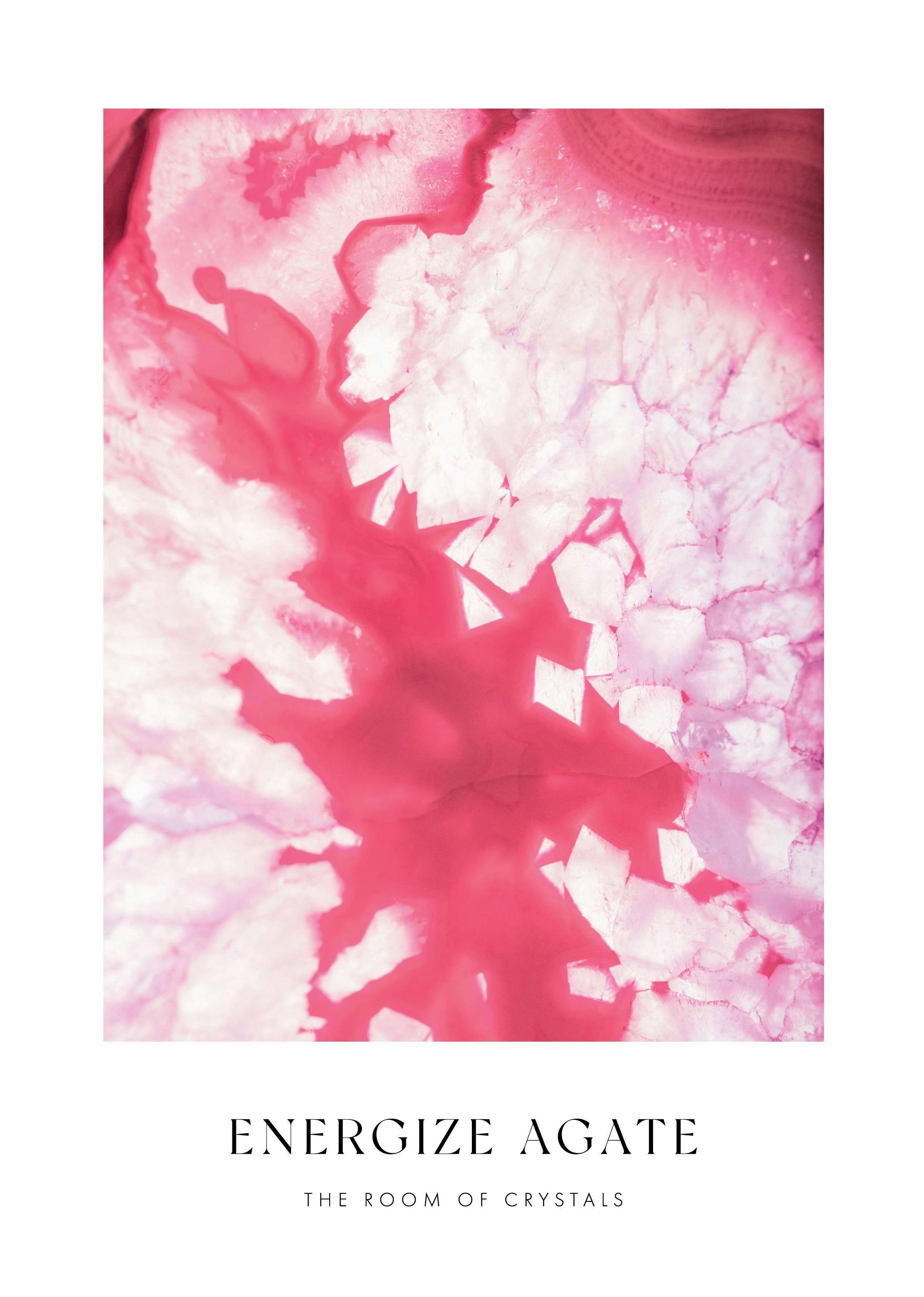 Energize Agate Poster (30x40 cm) - Poster Store
