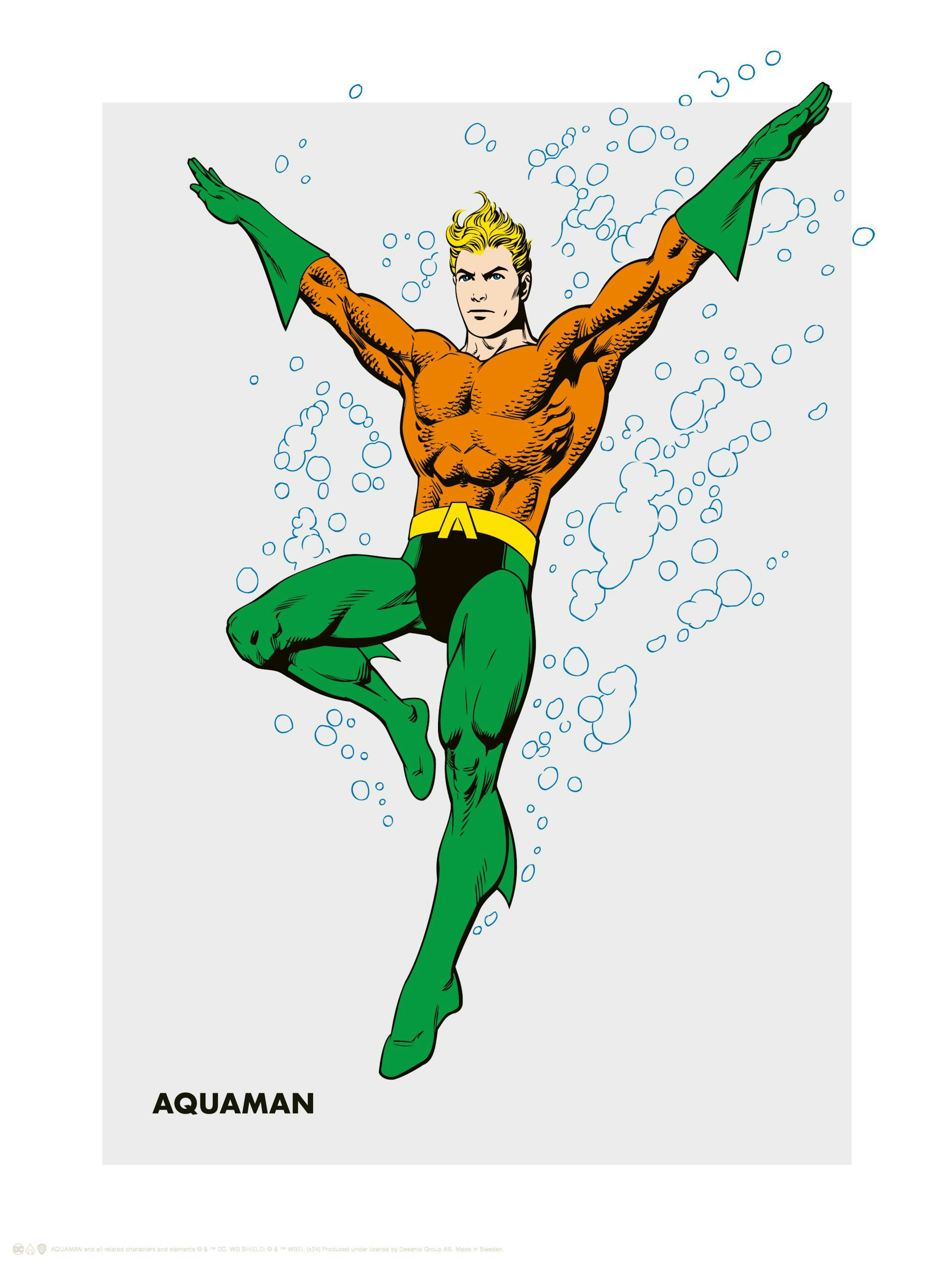 Aquaman™ - Retro Poster thumbnail