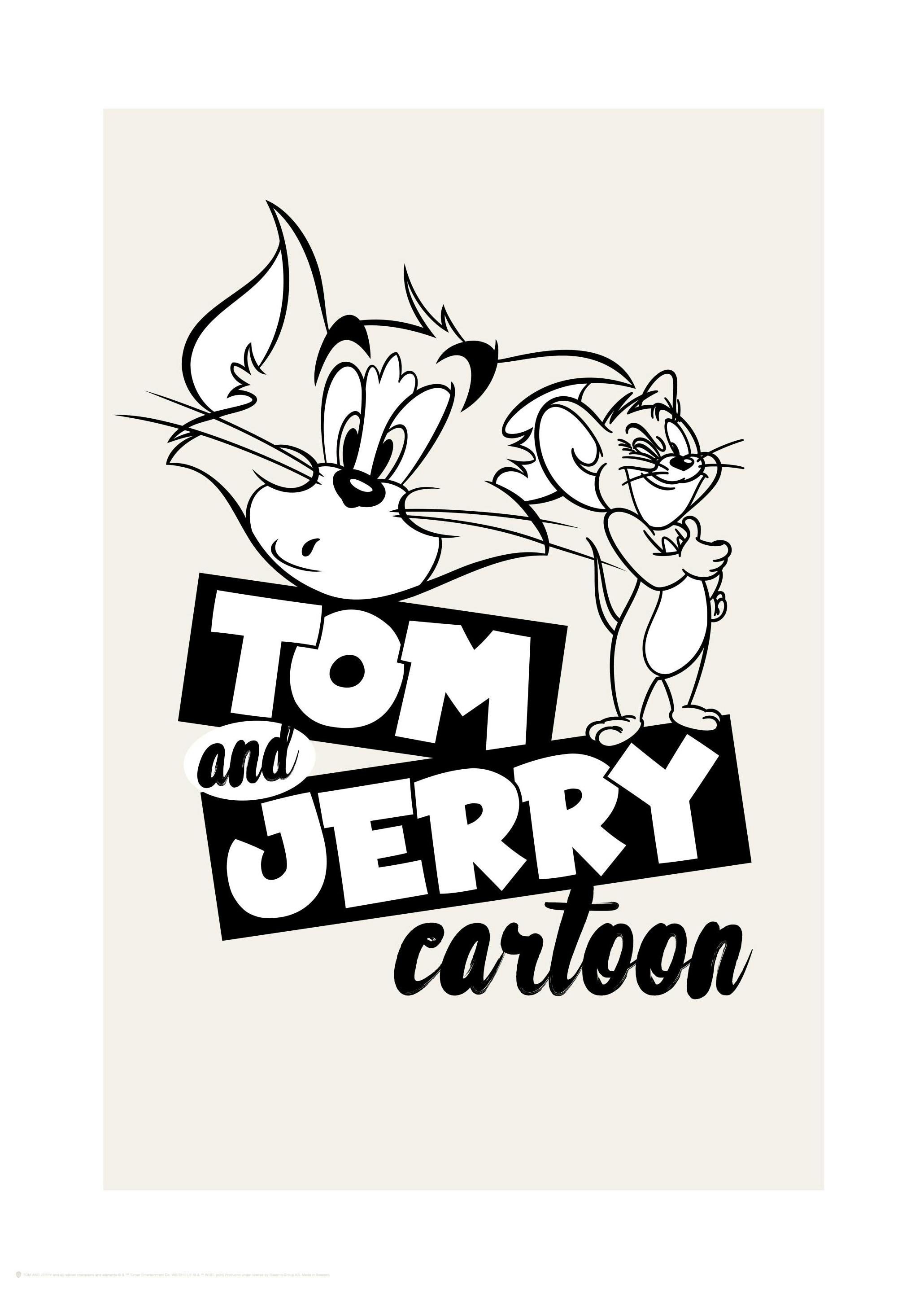 Tom & Jerry™ - Cartoon Poster (30x40 cm) - Poster Store