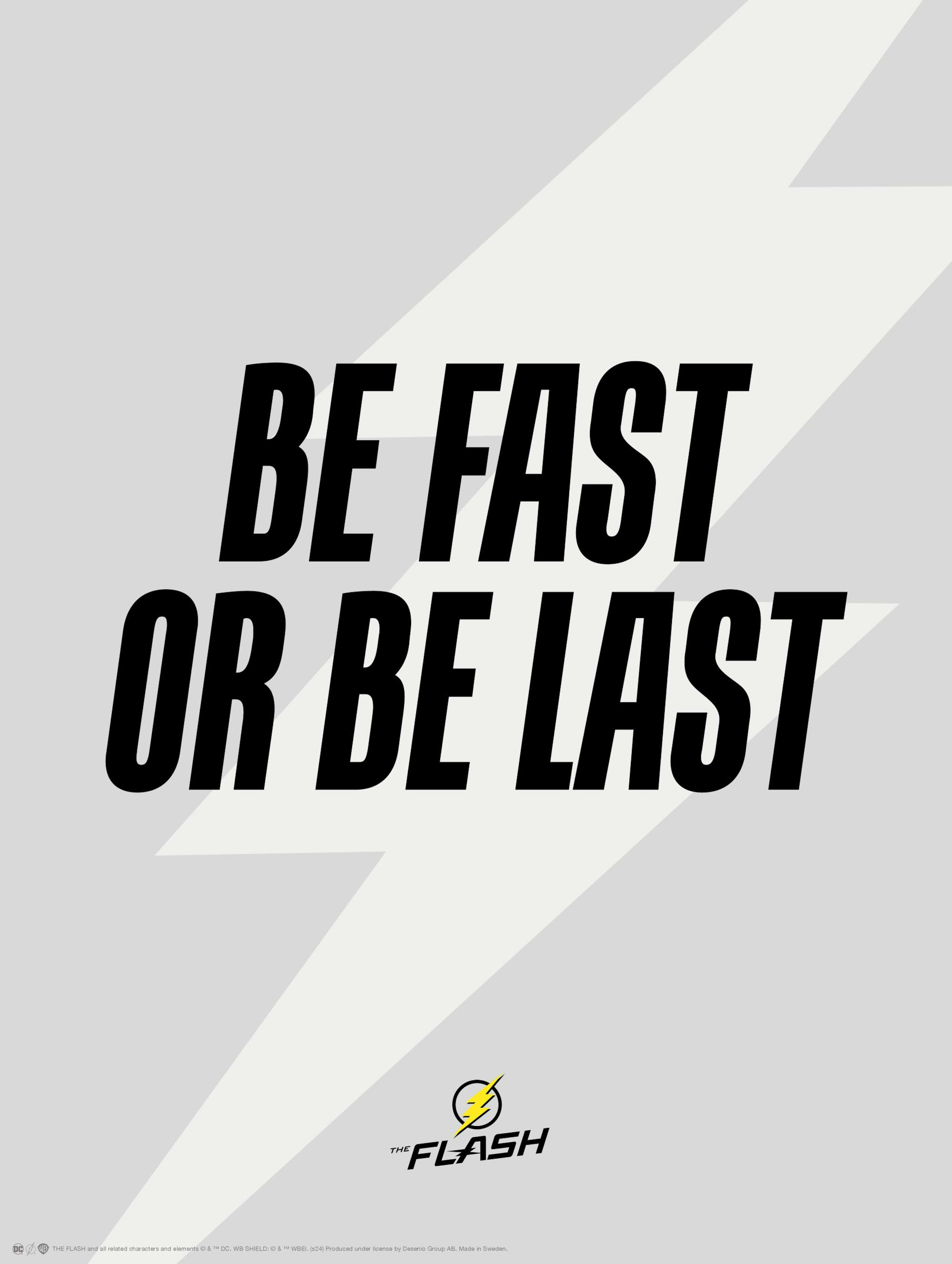The Flash™ - Be Fast or Be Last Poster thumbnail