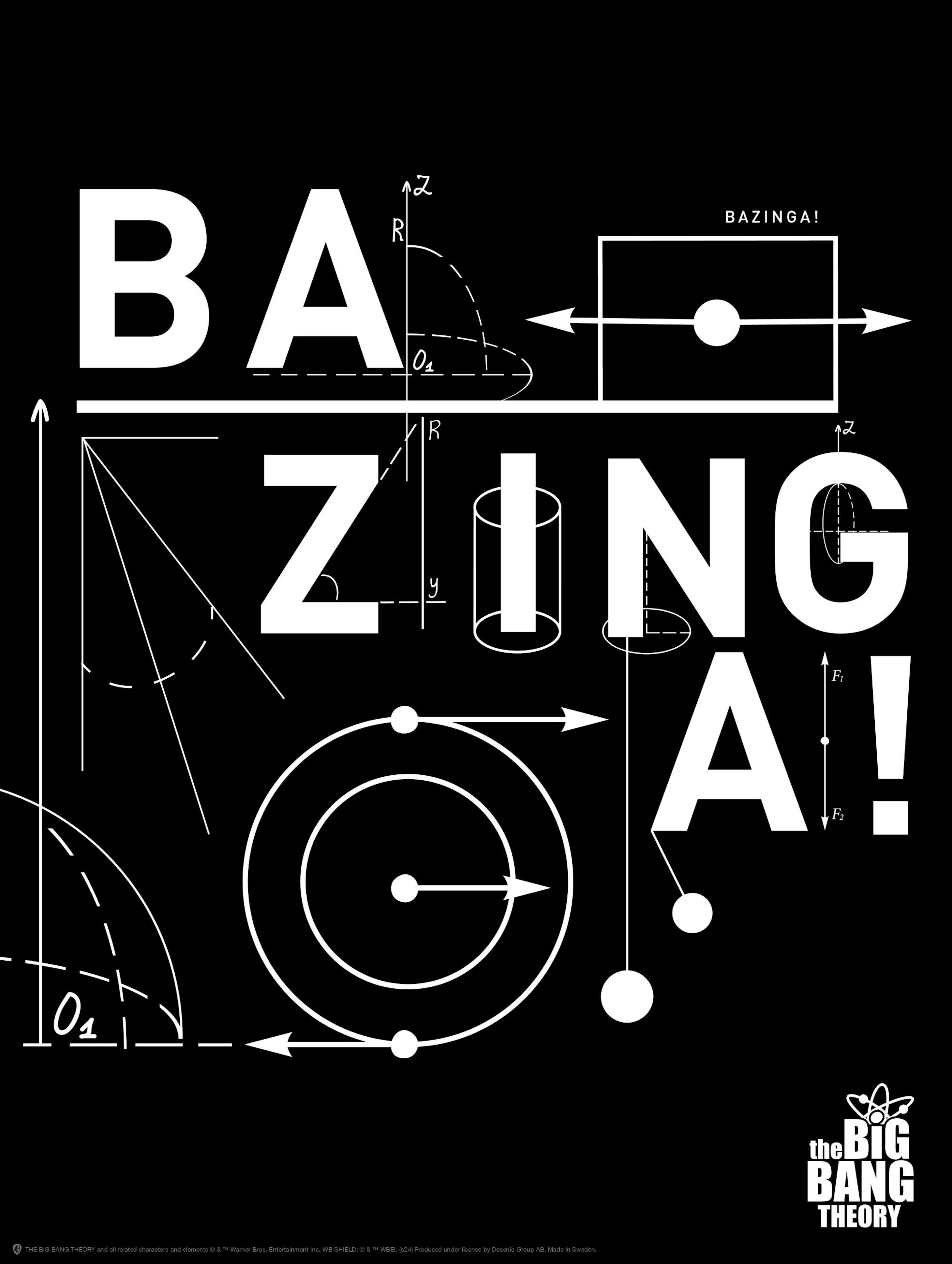 The Big Bang Theory™ - Bazinga No2 Poster thumbnail