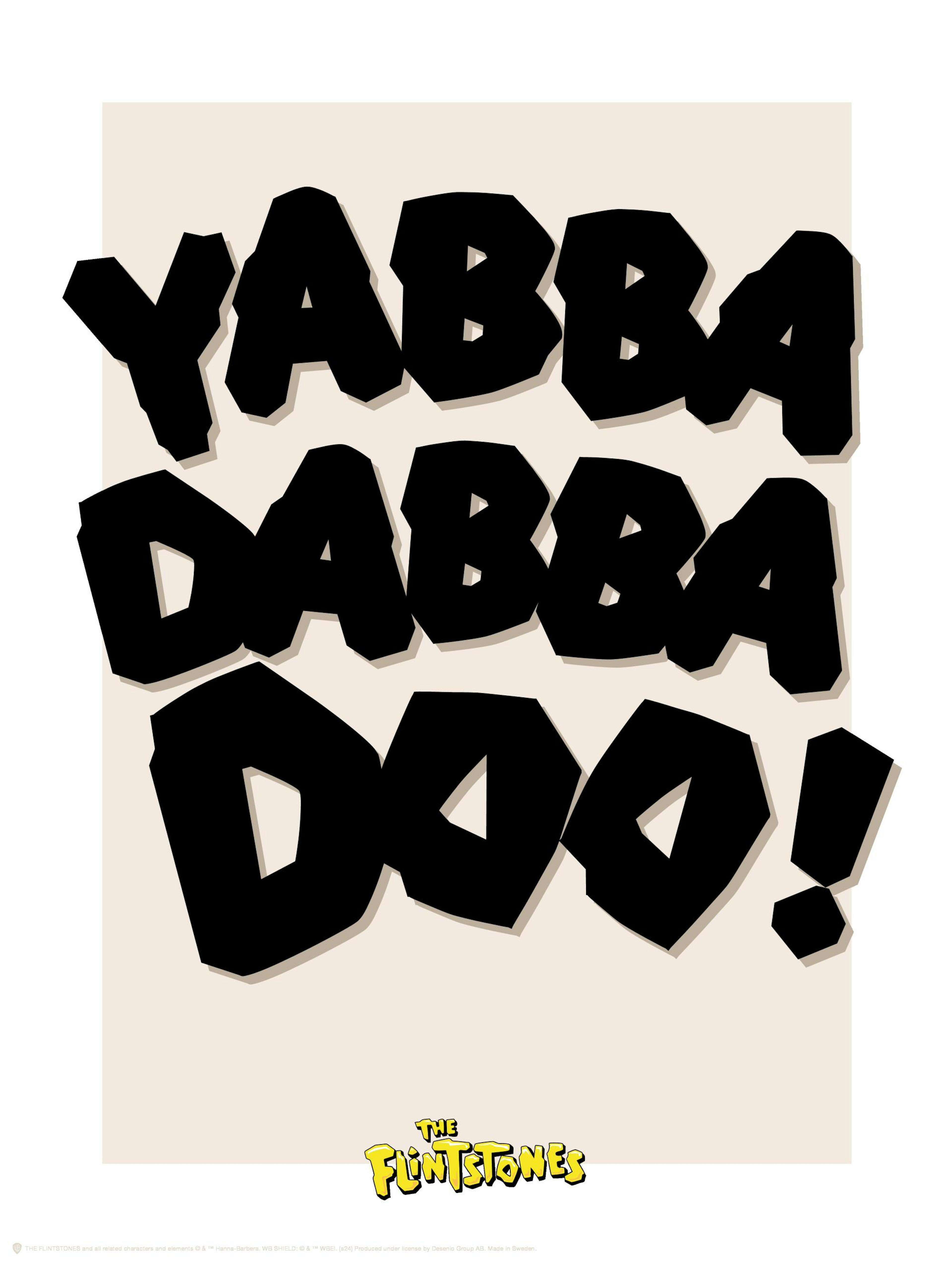 The Flintstones™ Yabba Dabba Doo Poster thumbnail