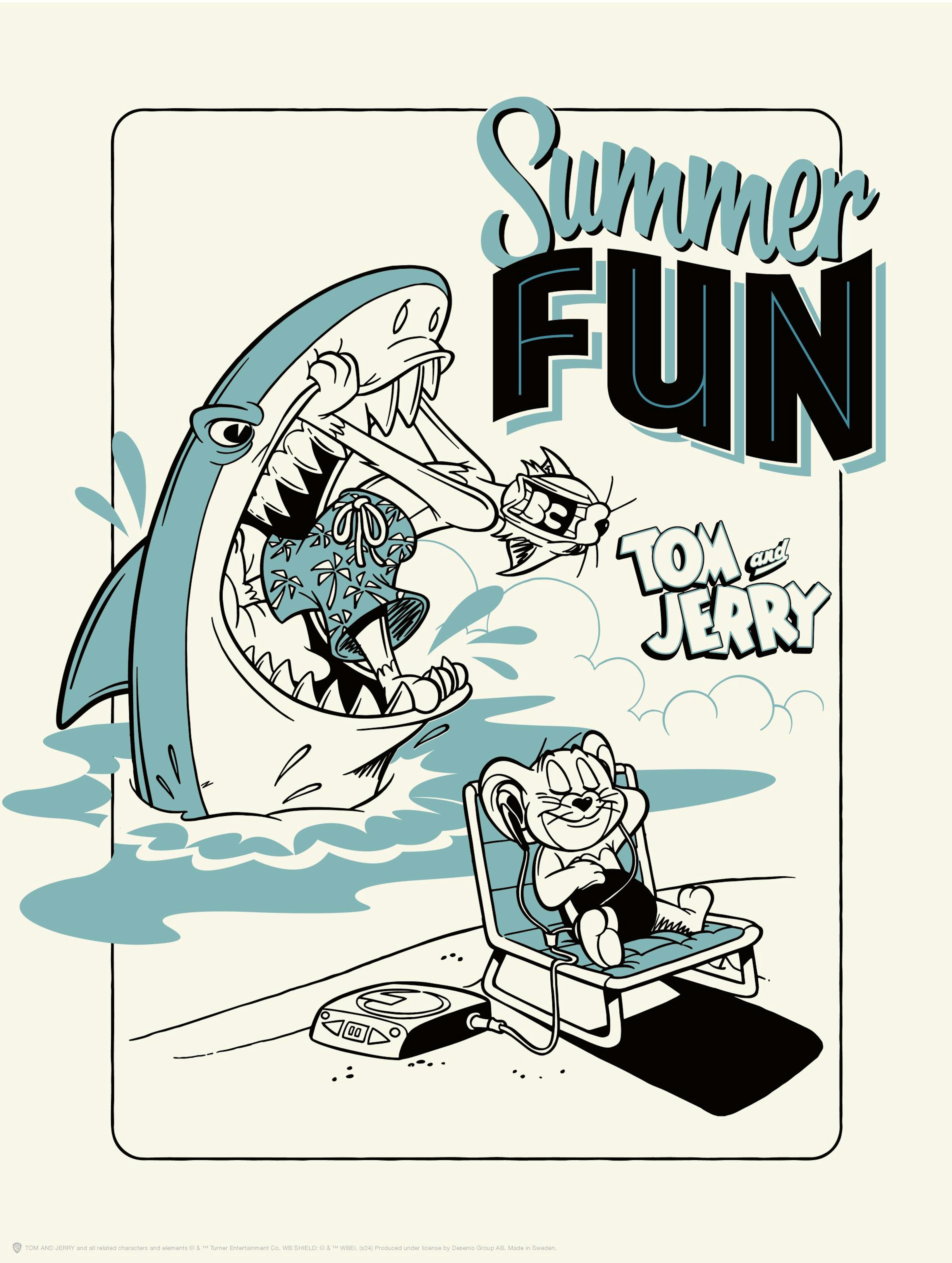 Tom & Jerry™ - Summer Fun Poster thumbnail