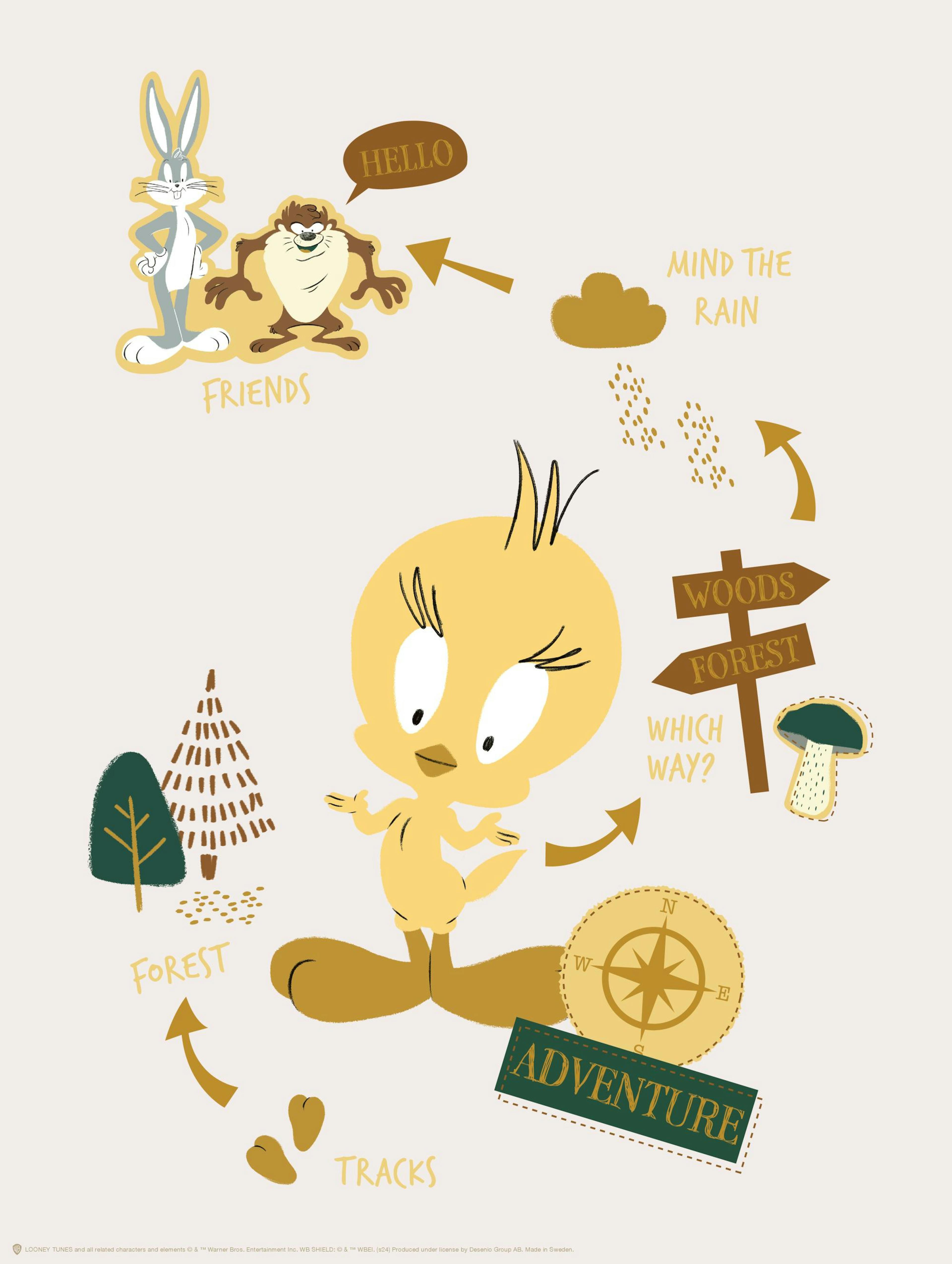 Looney Tunes™ - Forest Adventure Poster thumbnail