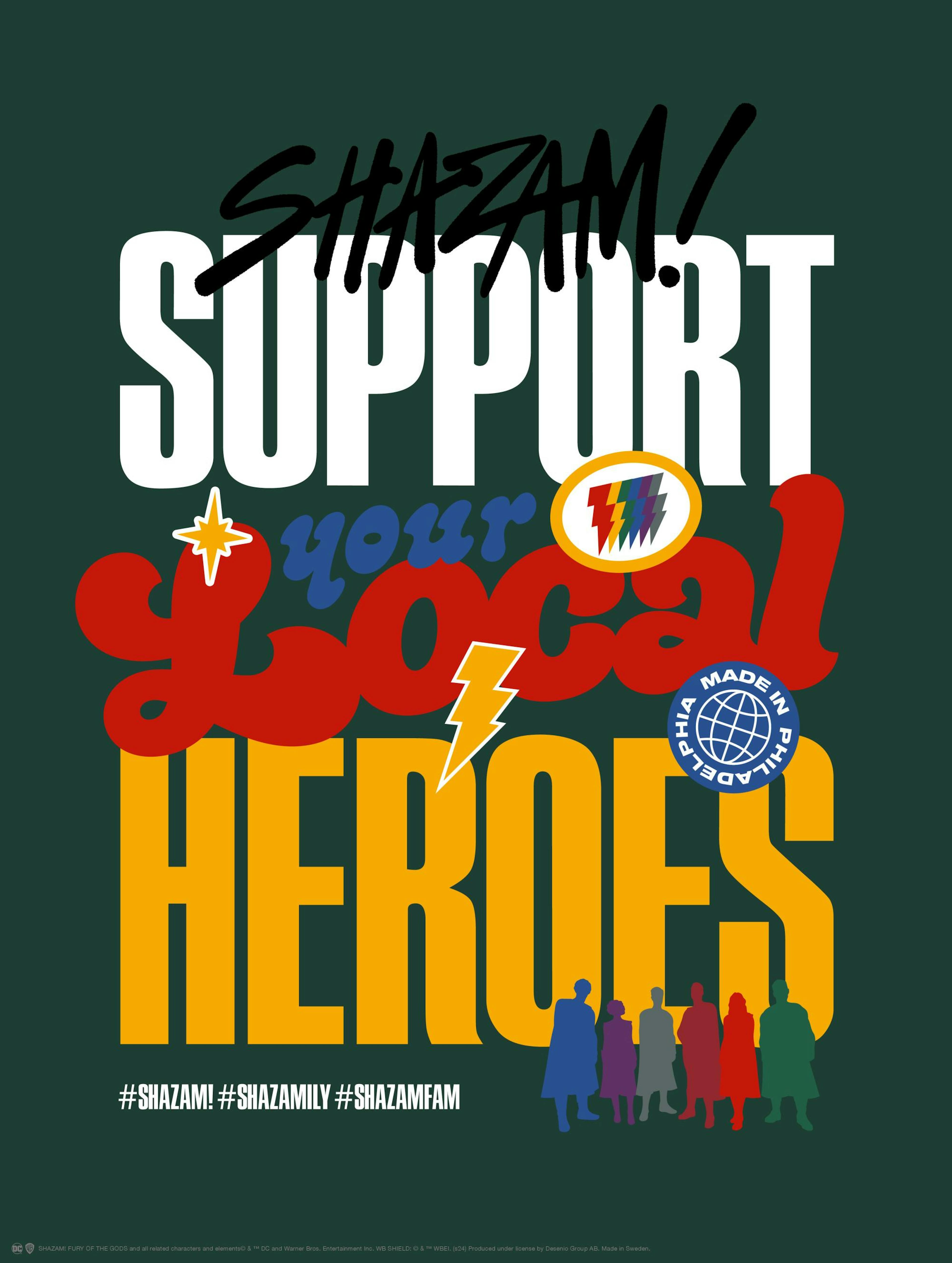 Shazam™ - Support Your Local Heroes Poster thumbnail