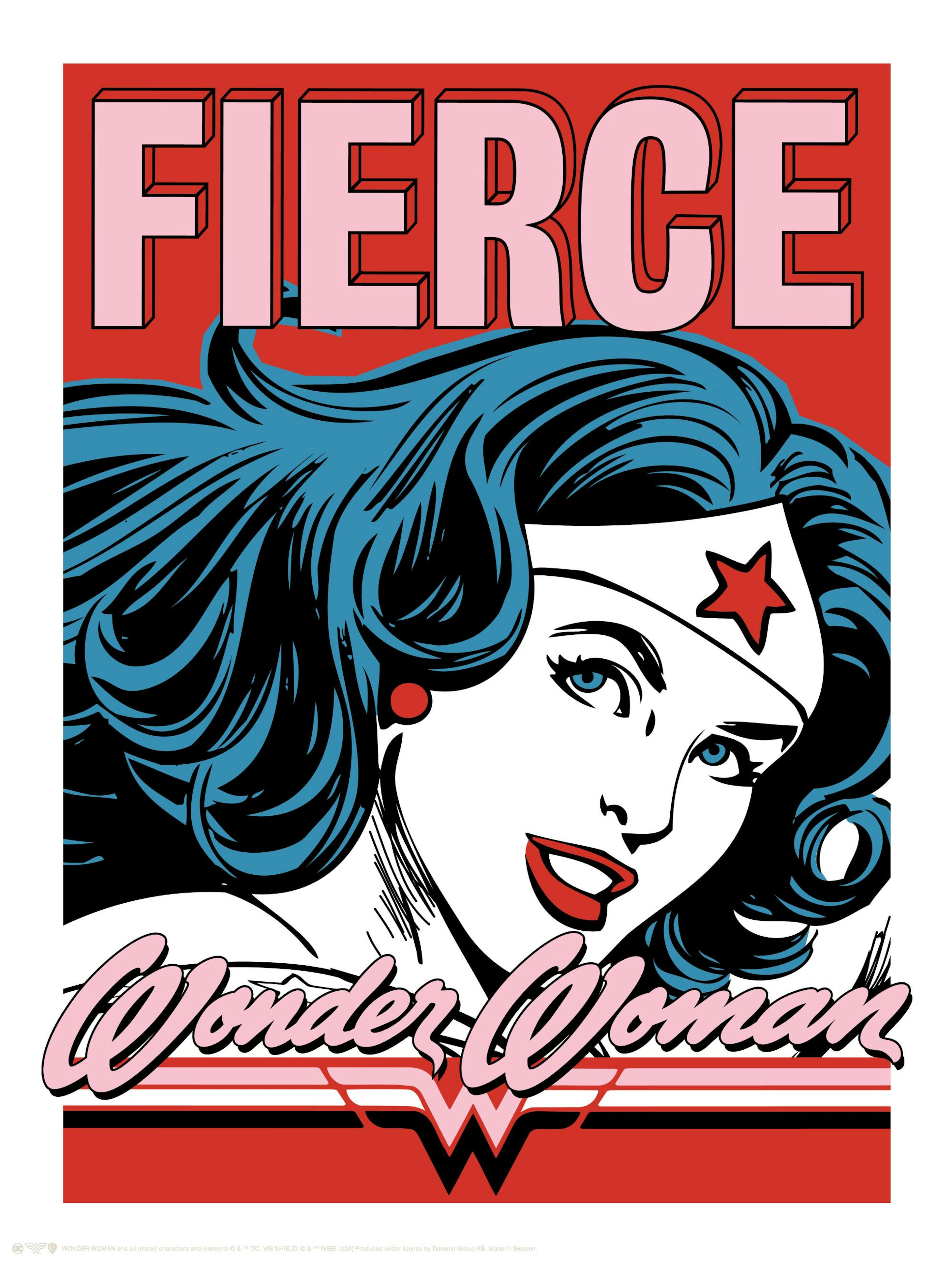 Wonder Woman™ - Vintage Affiche thumbnail