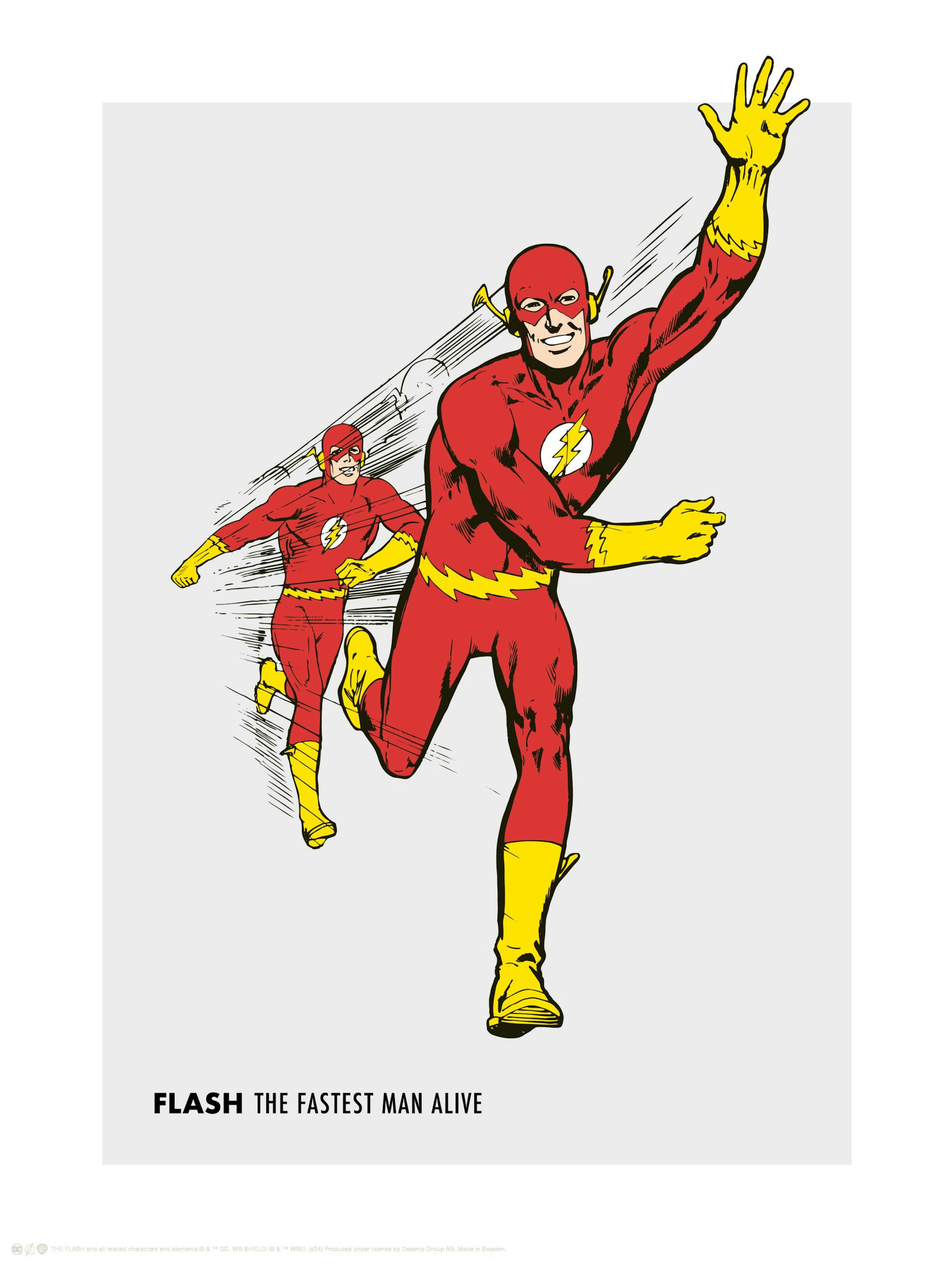 The Flash™ - Retro Poster thumbnail