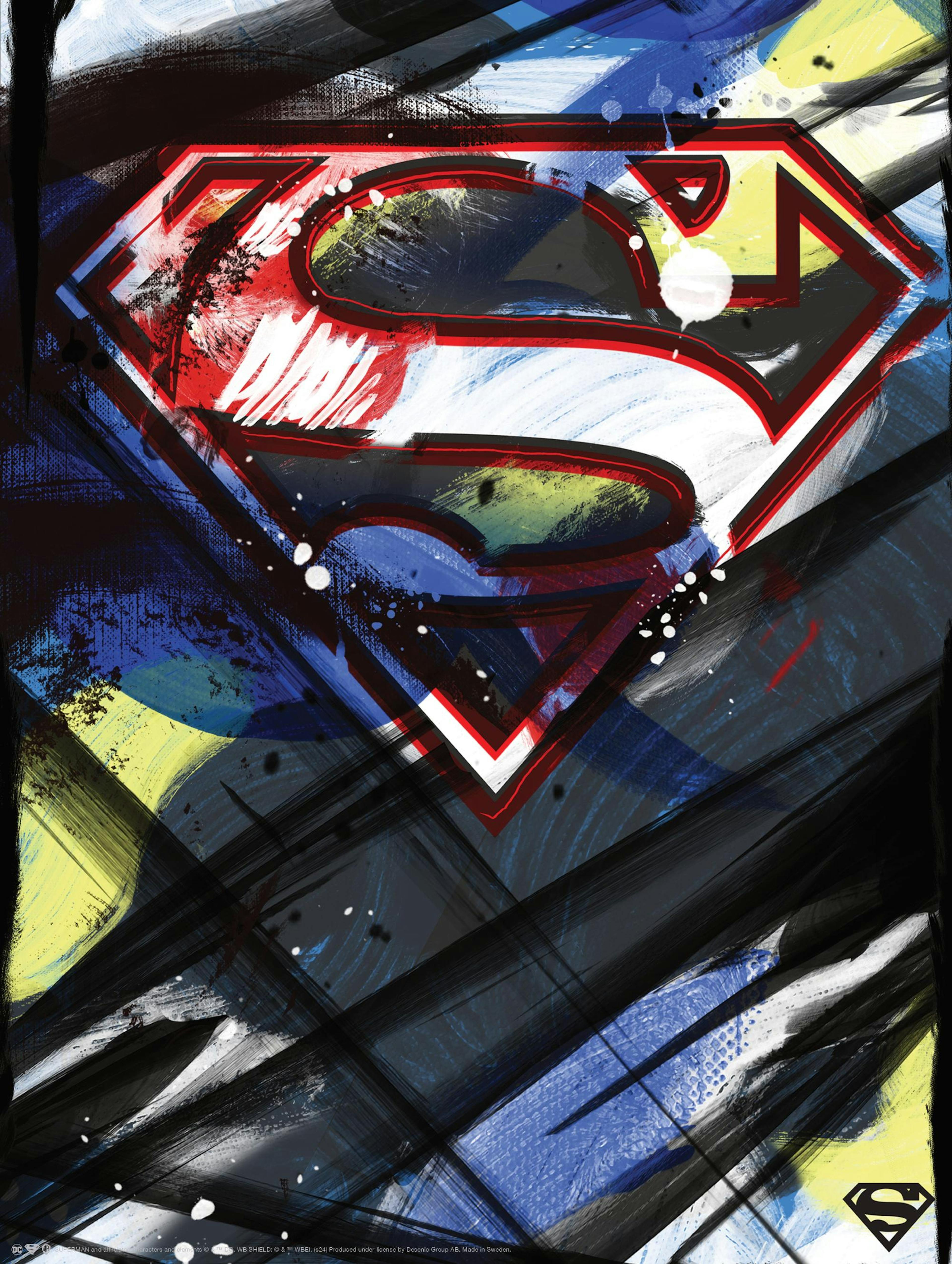Superman™ - Logo Painting Poster thumbnail
