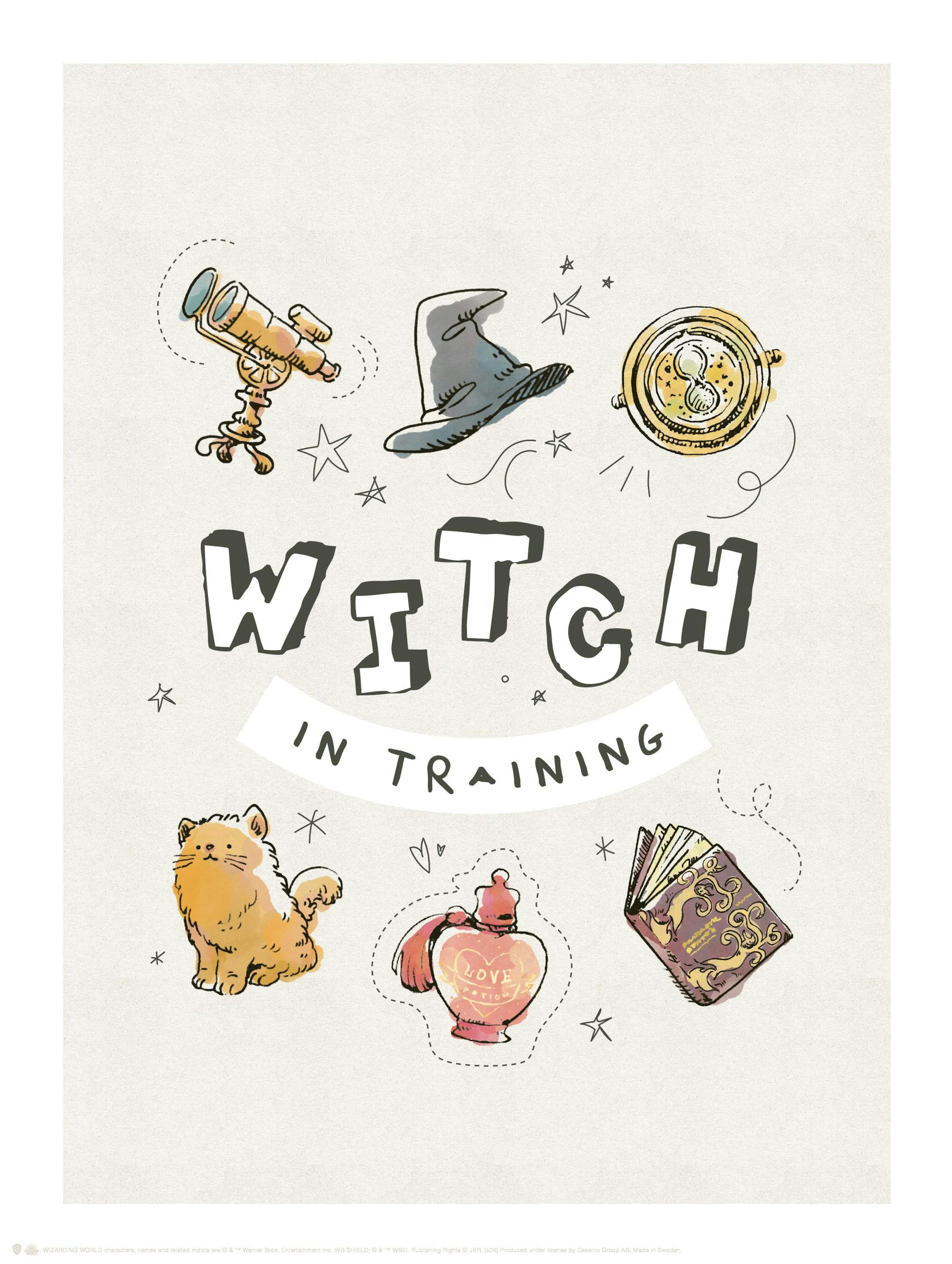Harry Potter™ - Witch in Training Poster thumbnail