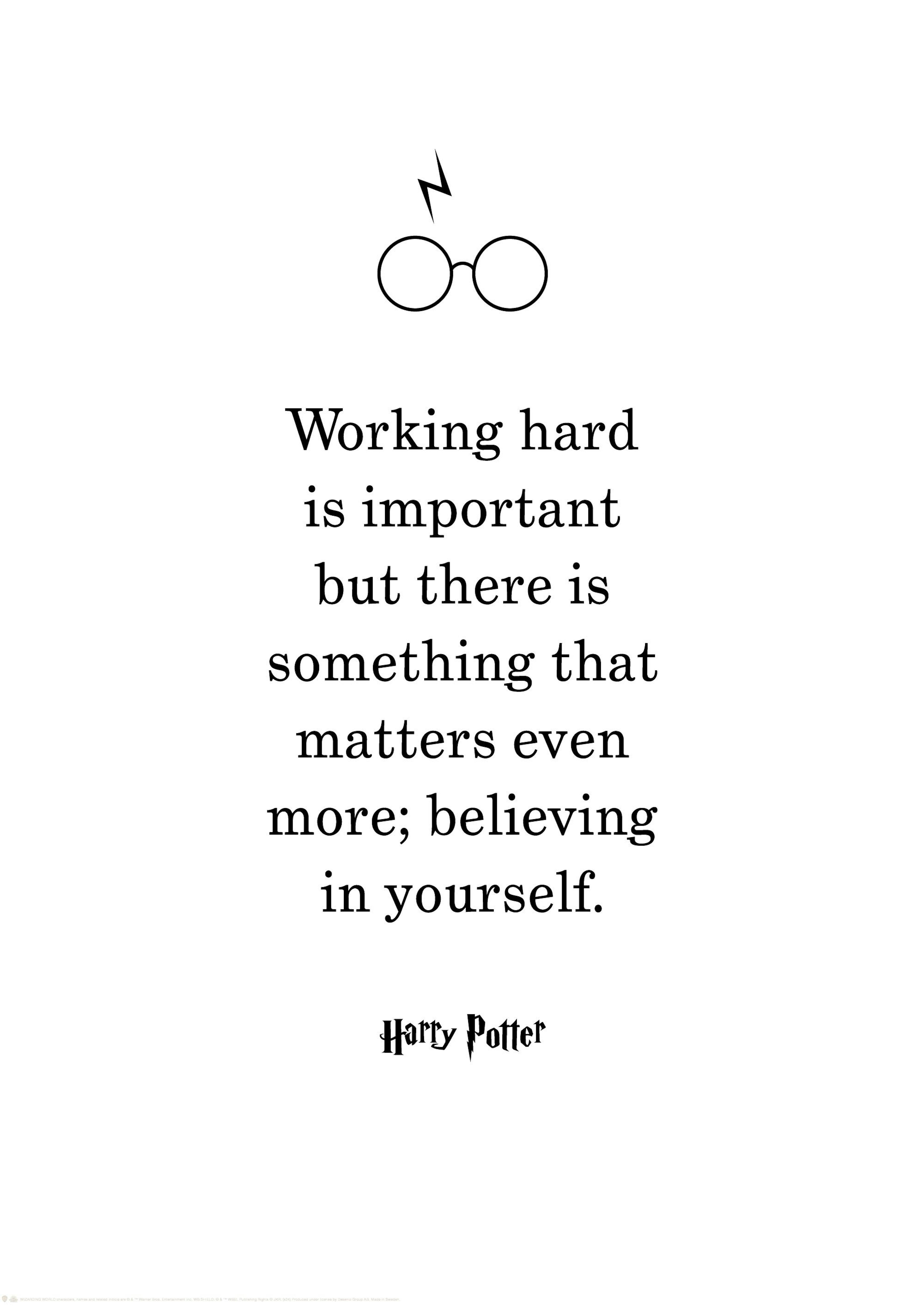 Harry Potter™ - Believe in Yourself Plakát 0