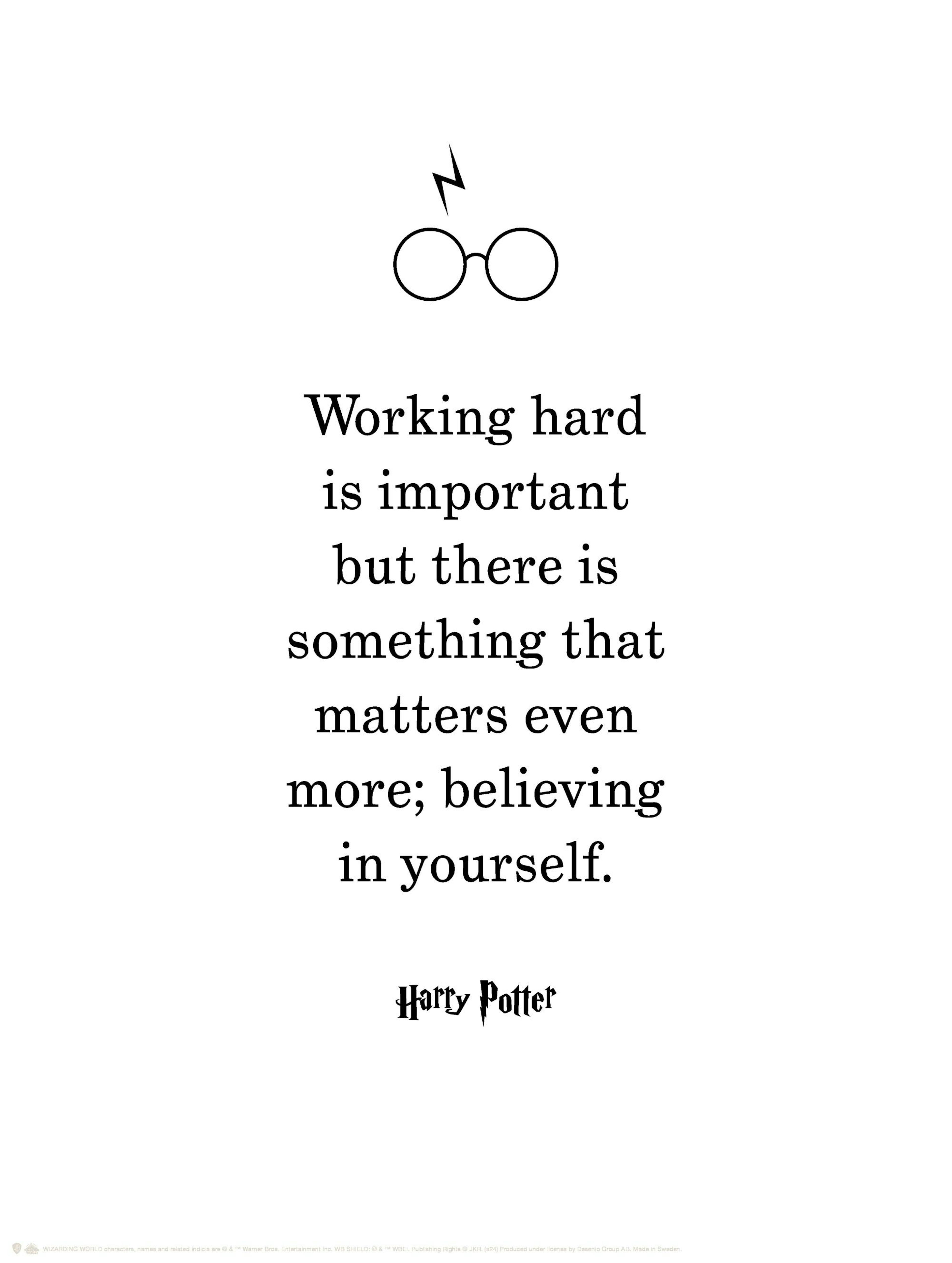Harry Potter™ - Believe in Yourself Poster thumbnail