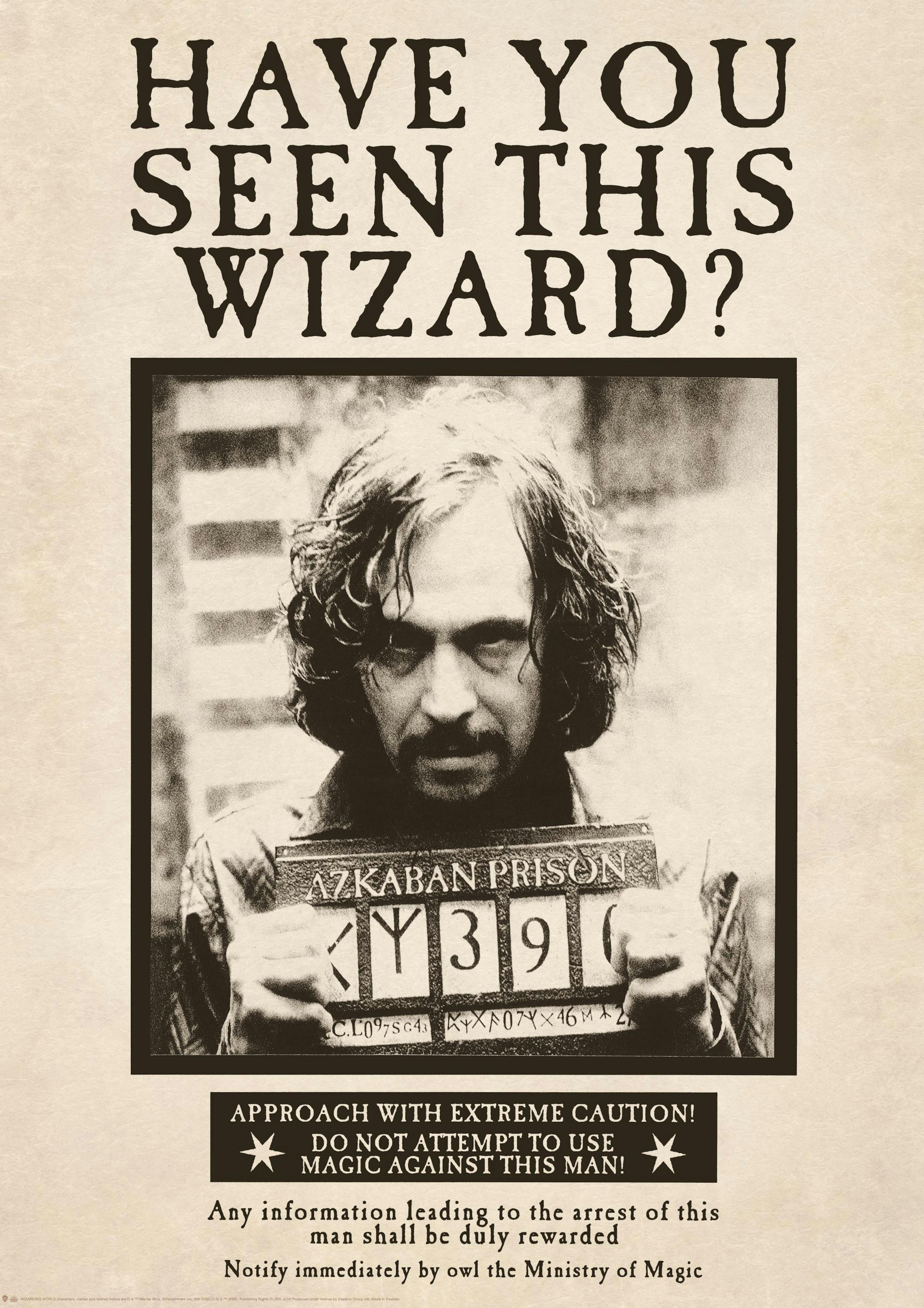 Harry Potter™ - Sirius Black Plakát 0